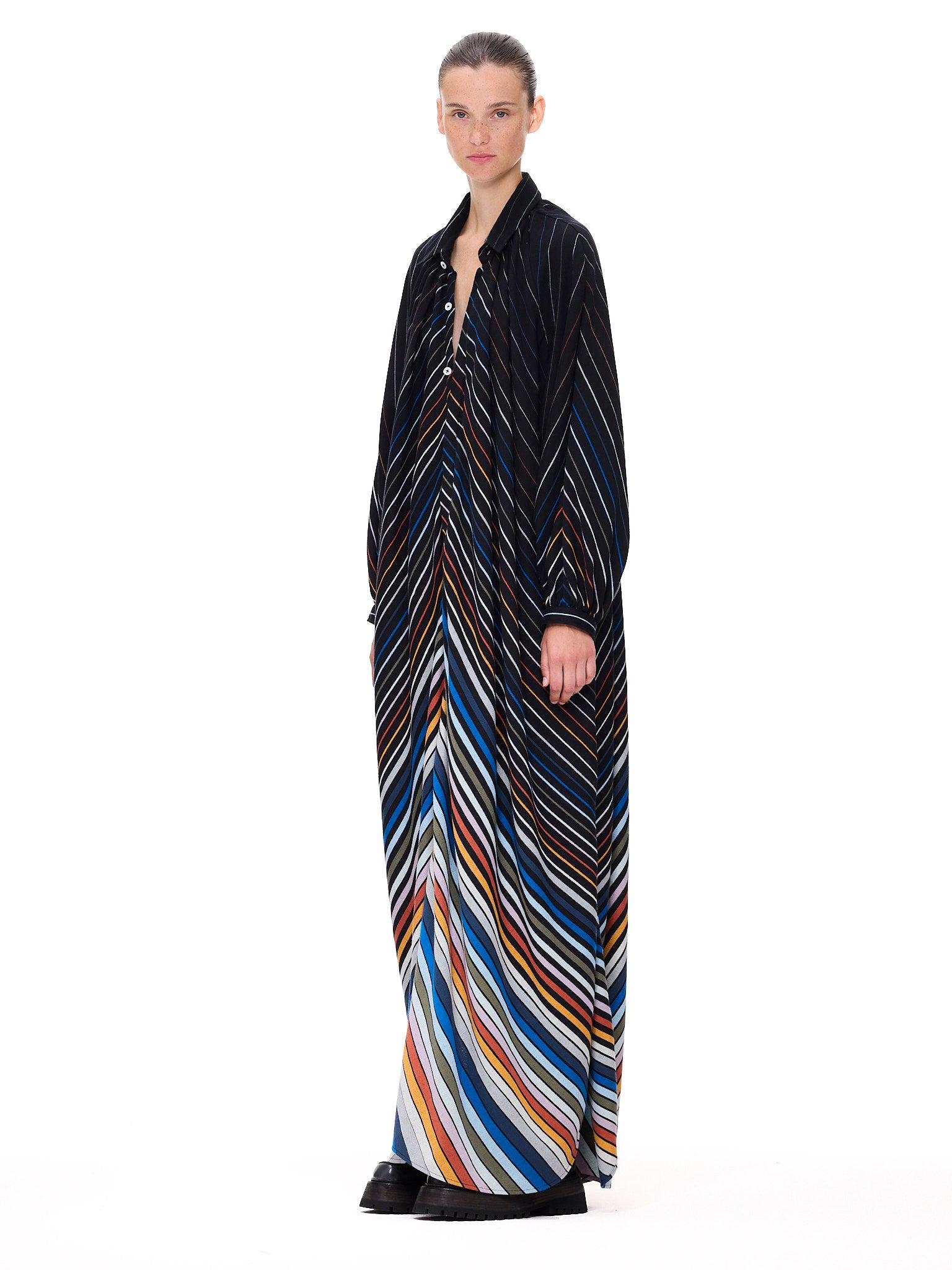 The Touareg Dress : Stripe 48