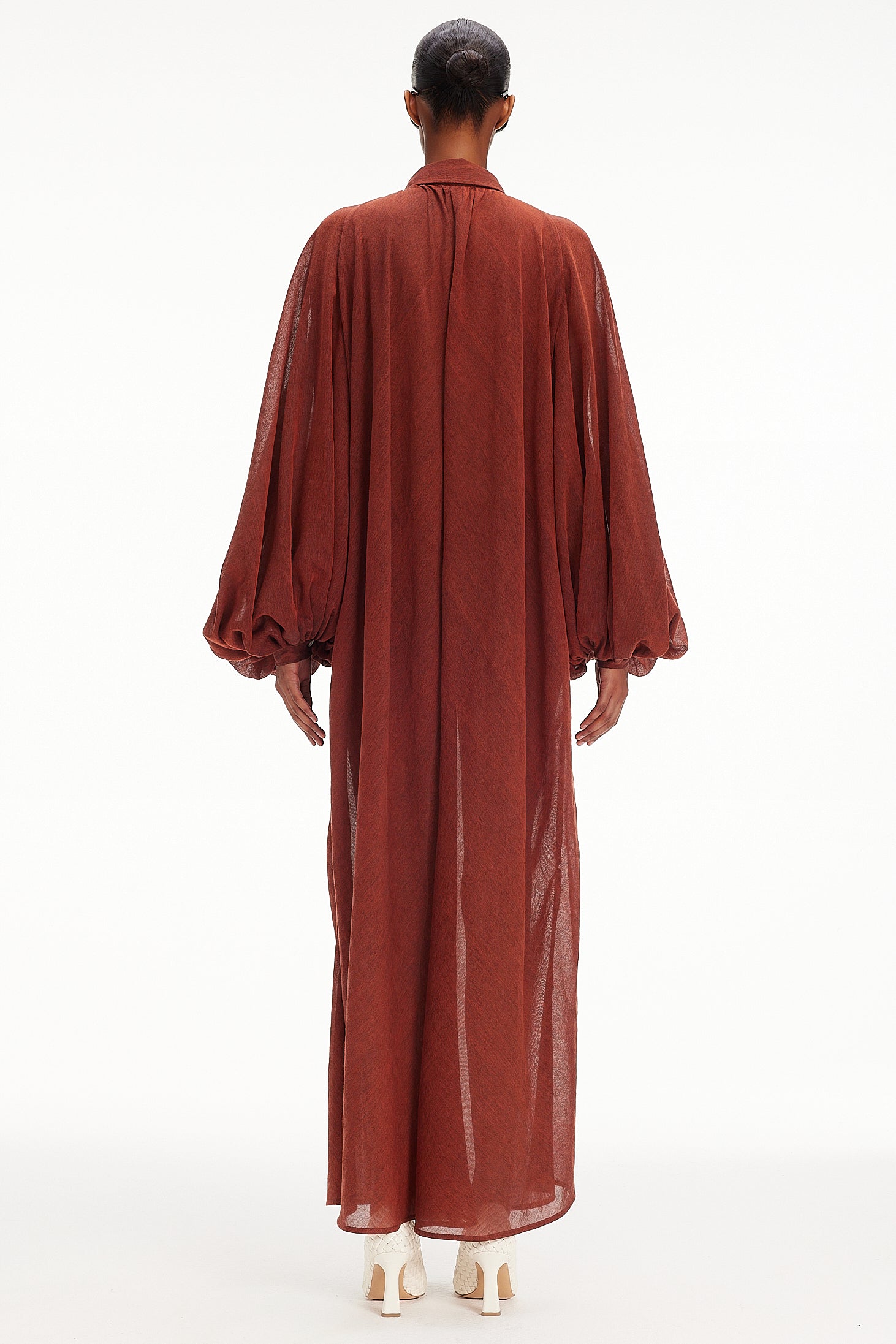 The Touareg Dress - Brick