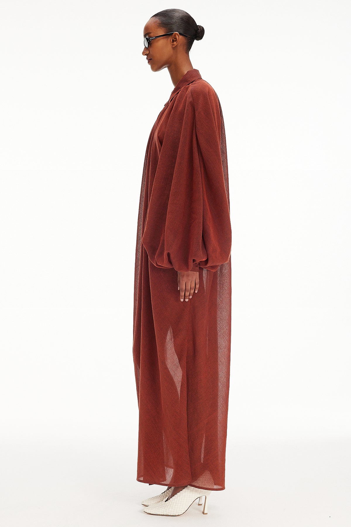 The Touareg Dress - Brick