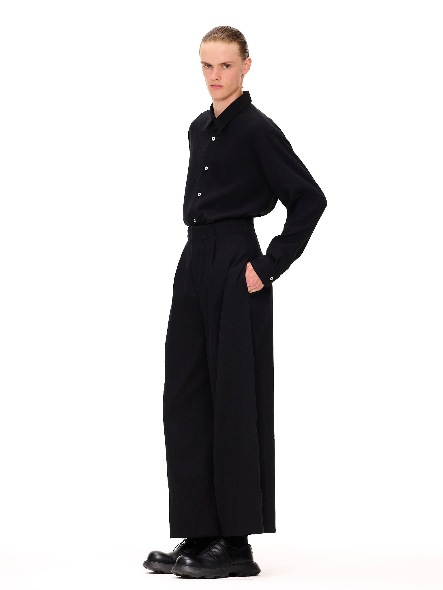 The Cropped Pant : Black