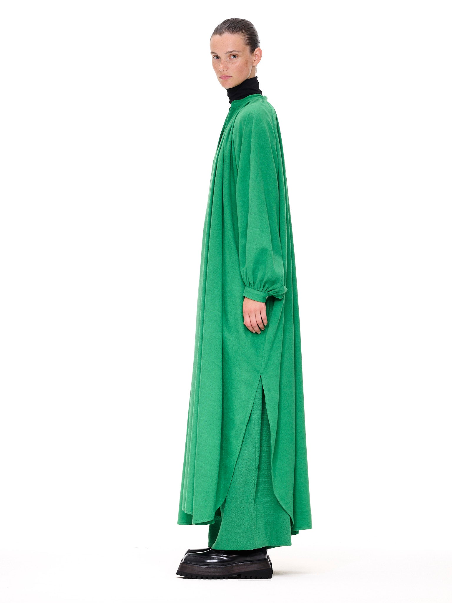 The Touareg Dress : Kelly Green