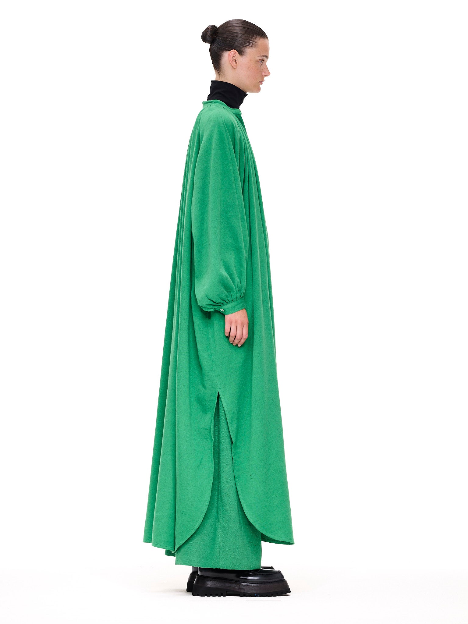 The Touareg Dress : Kelly Green