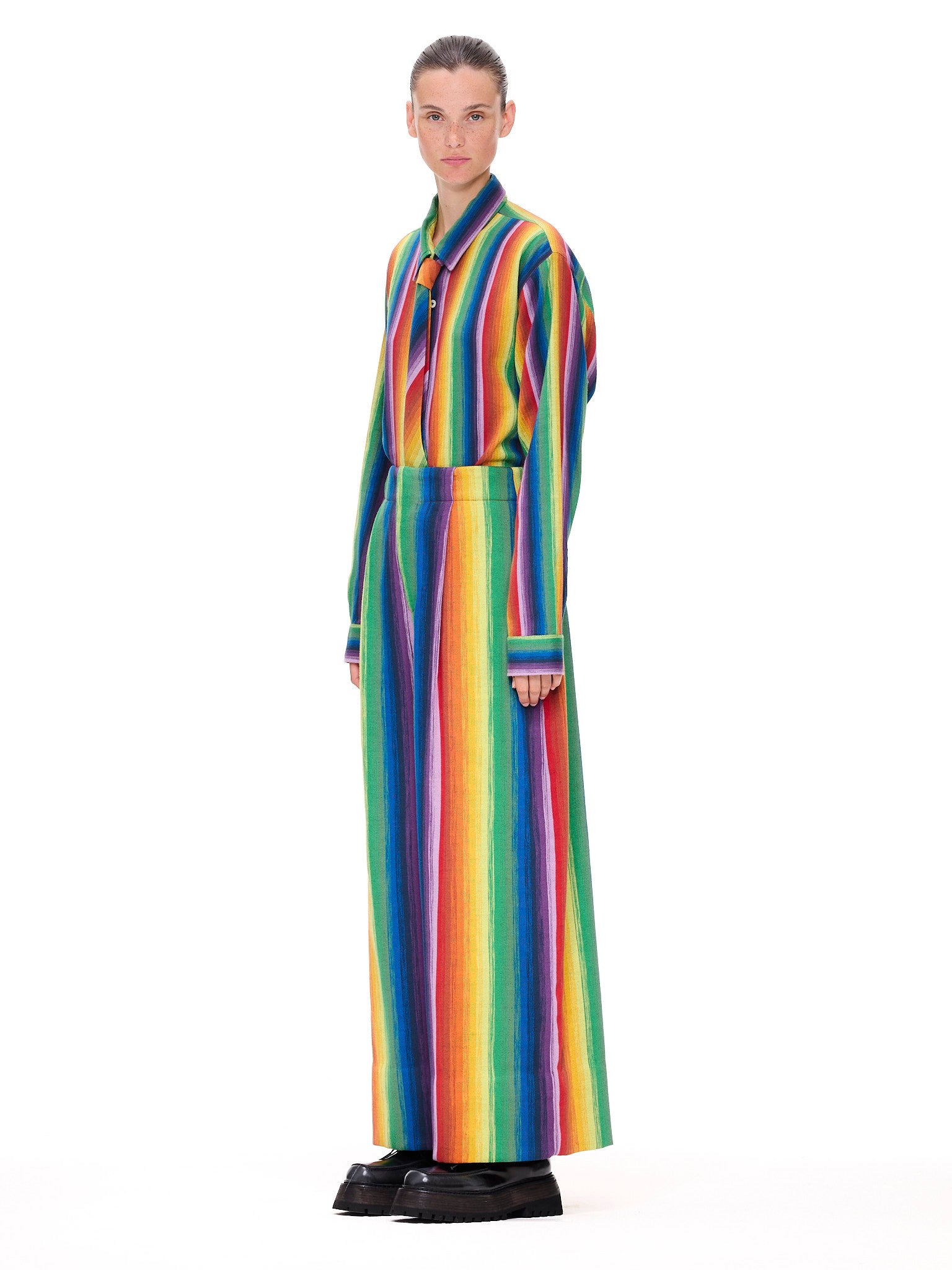 The Cropped Pant : Rainbow