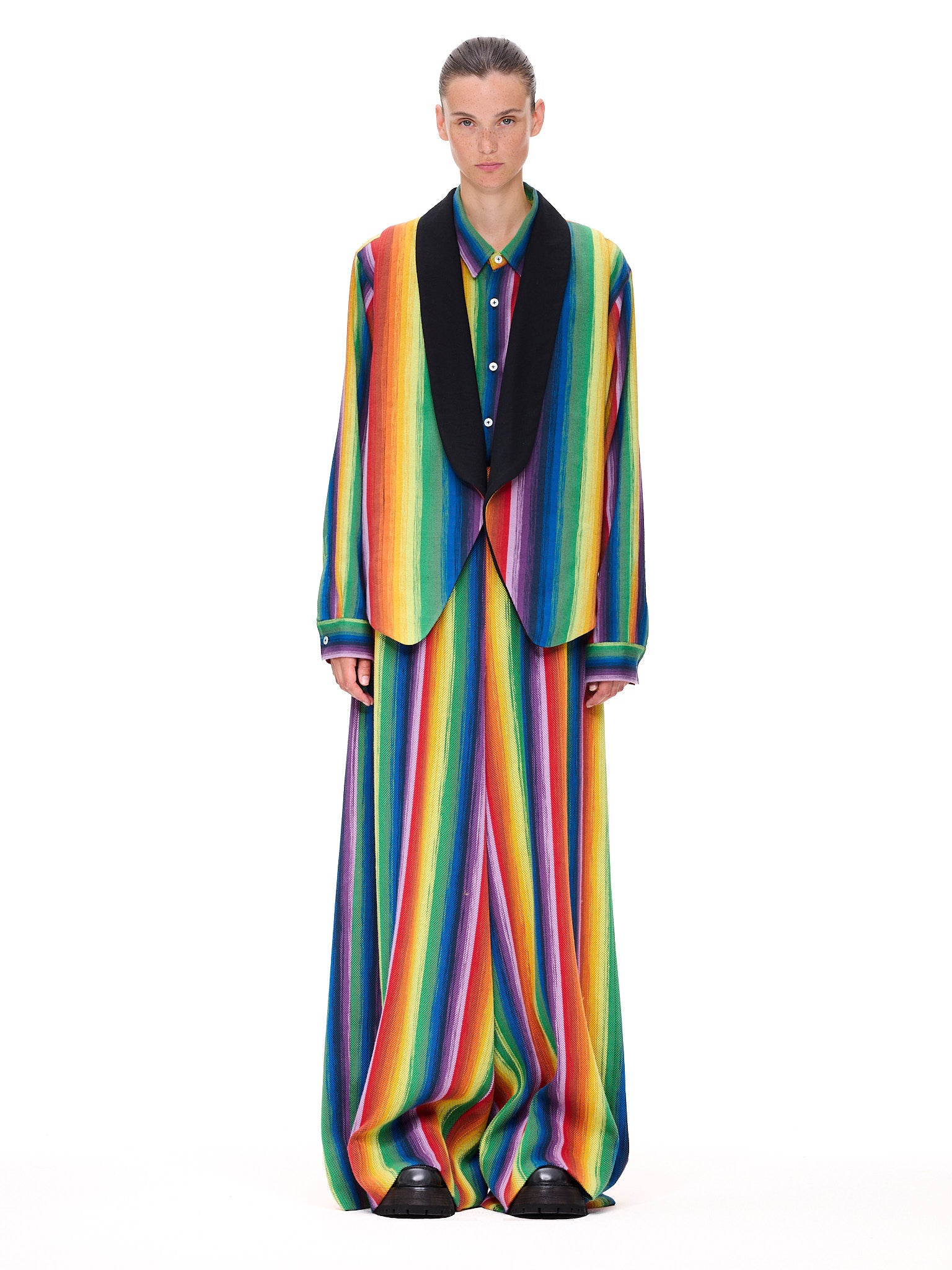 The Tuxedo Vest : Rainbow