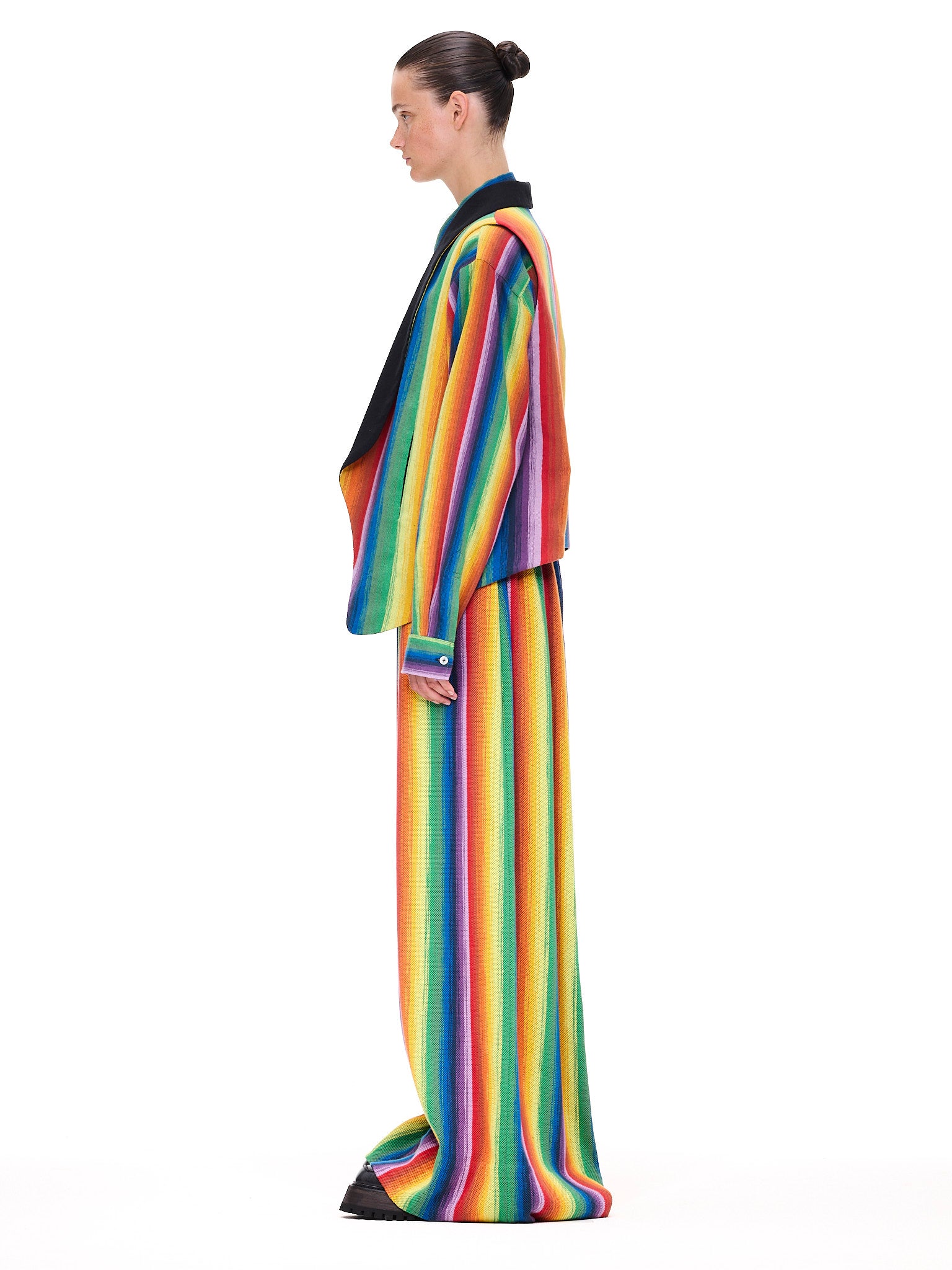 The Tuxedo Vest : Rainbow