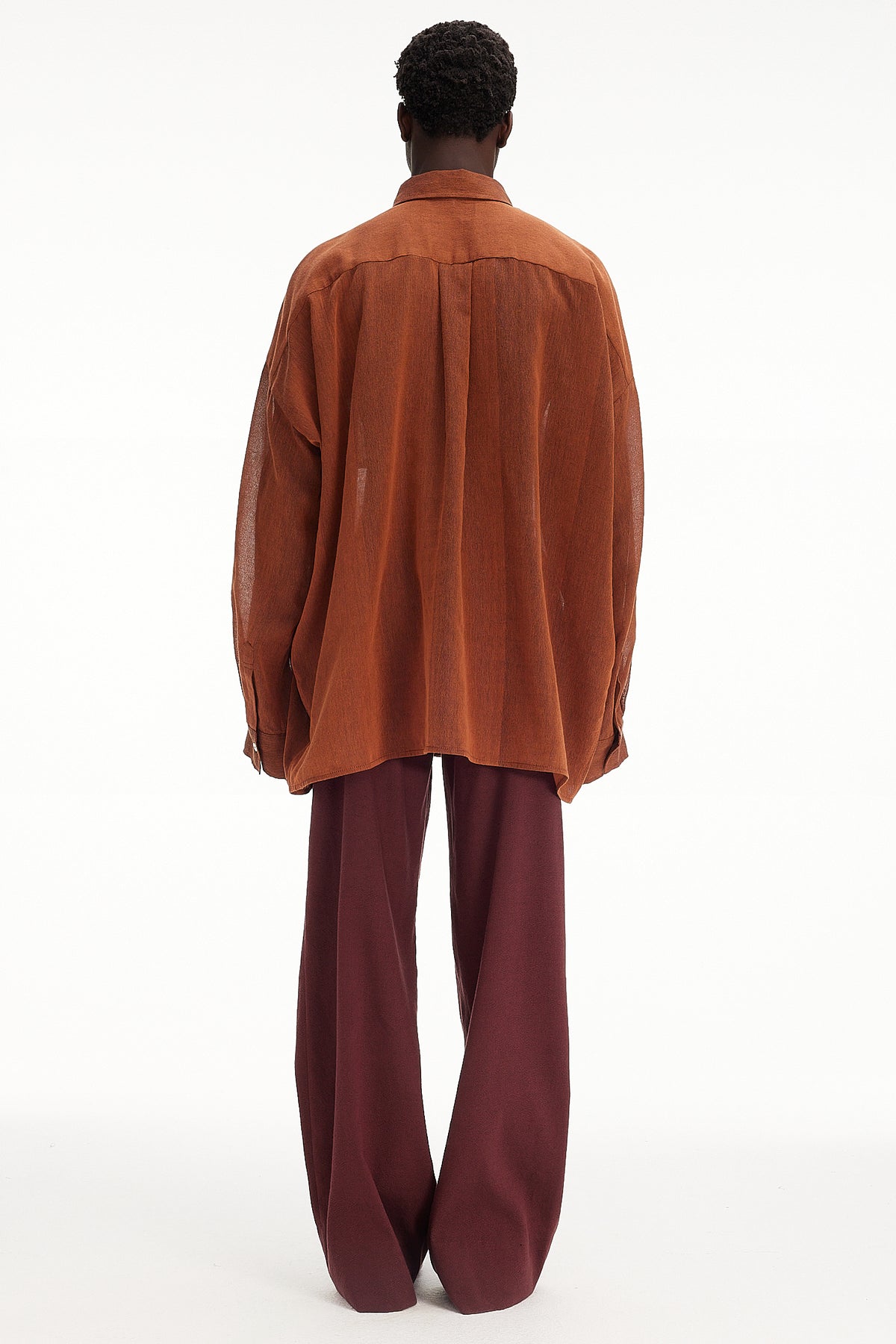 The Oversized Shirt - Tabac