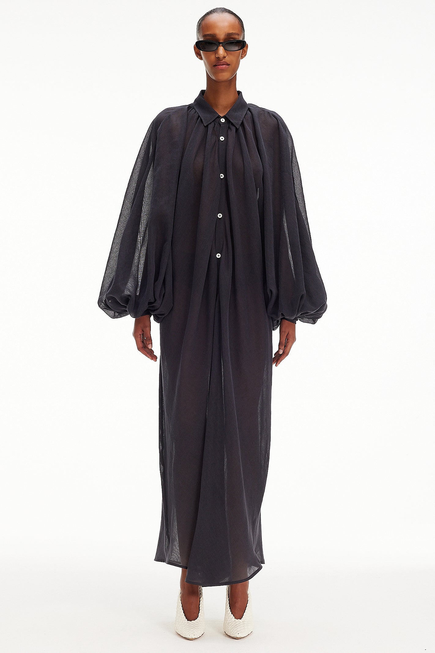 The Touareg Dress - Charcoal
