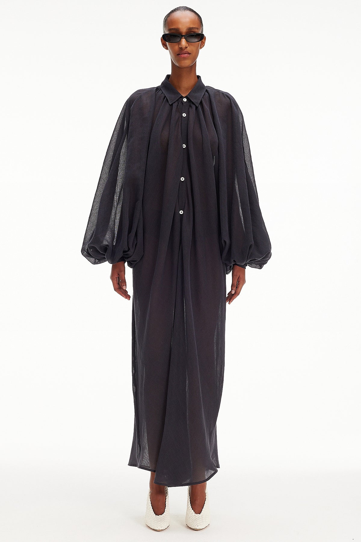 The Touareg Dress - Charcoal