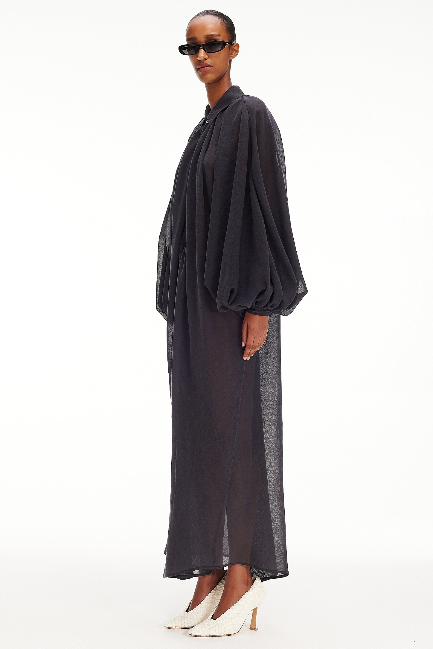 The Touareg Dress - Charcoal