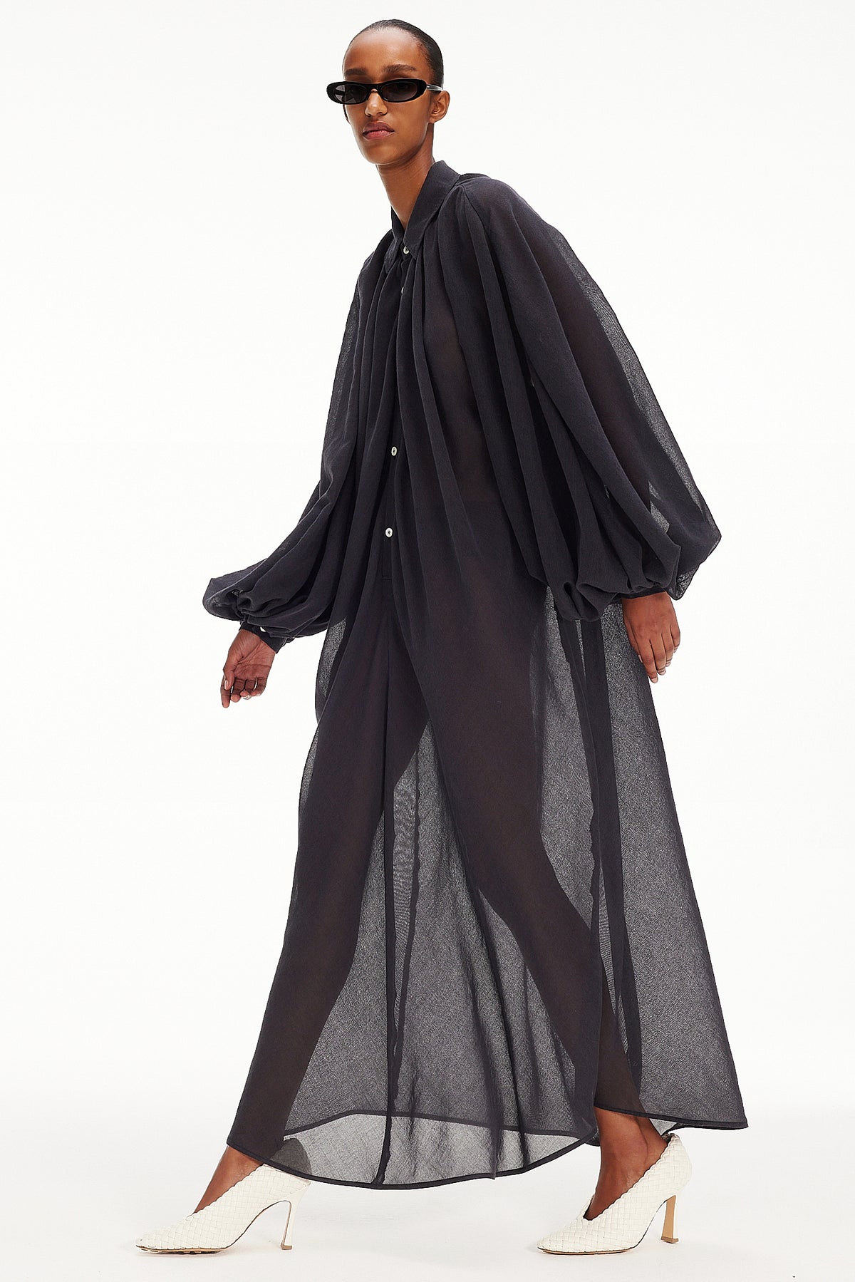 The Touareg Dress - Charcoal