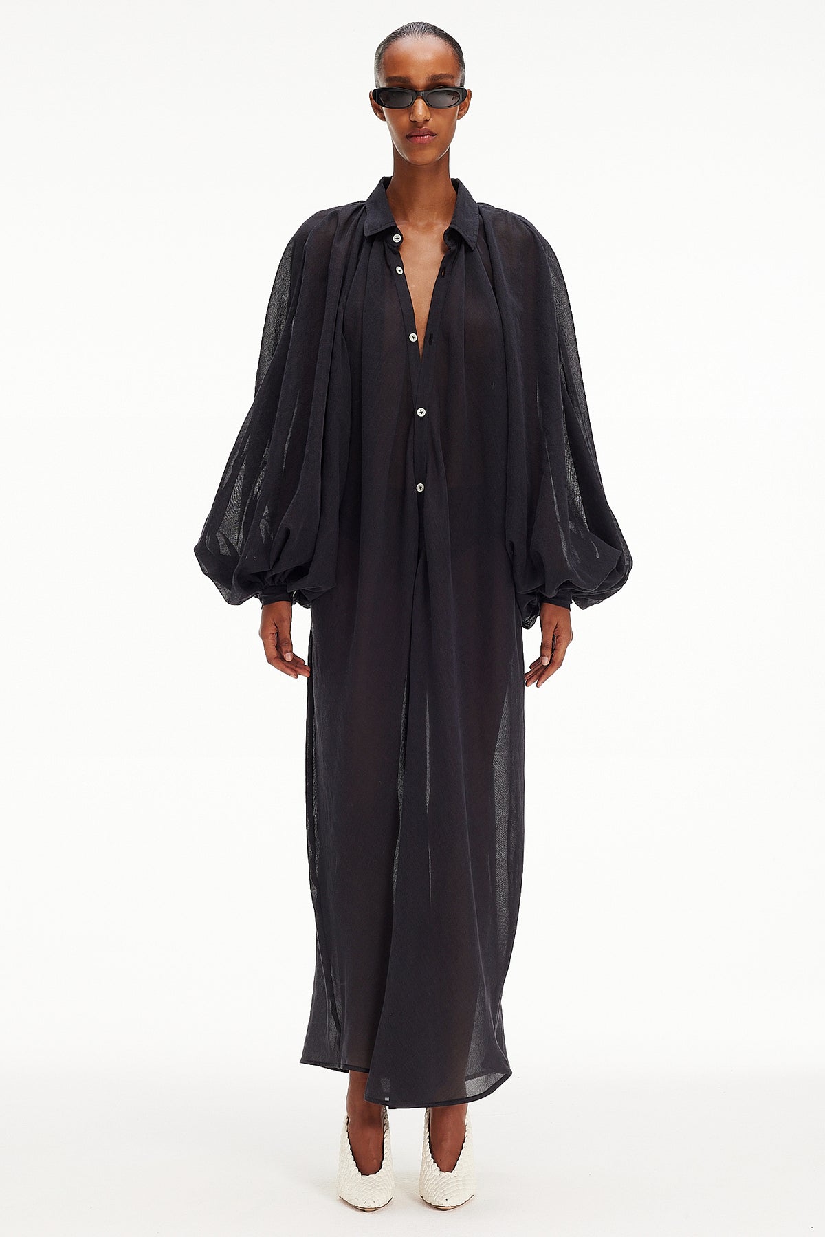 The Touareg Dress - Charcoal