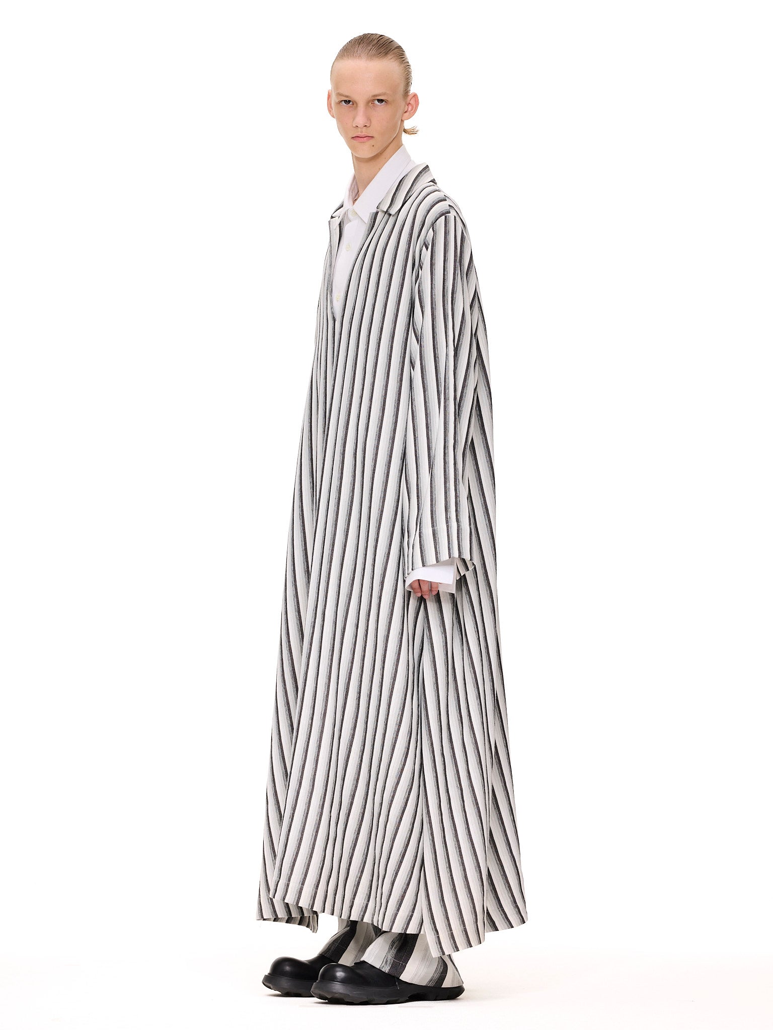 The V-Neck Caftan : Stripe 1