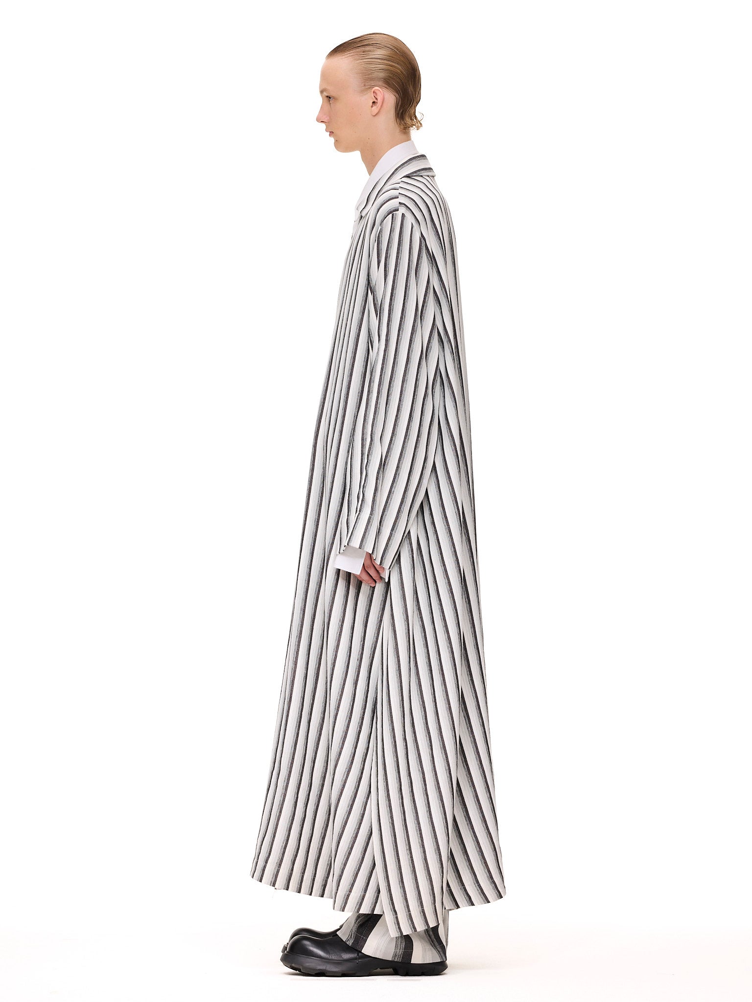 The V-Neck Caftan : Stripe 1