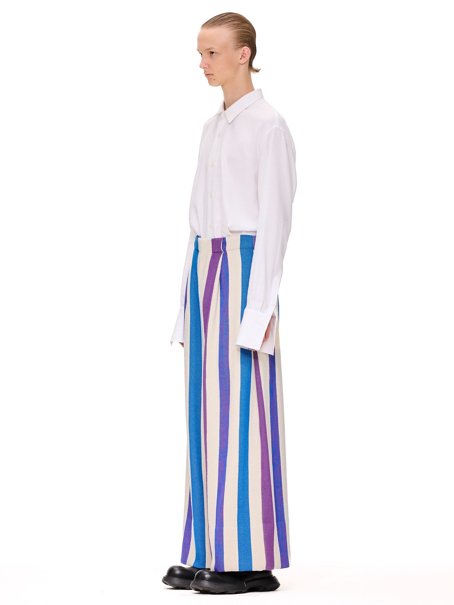 The Cropped Pant : Rainbow Flamme