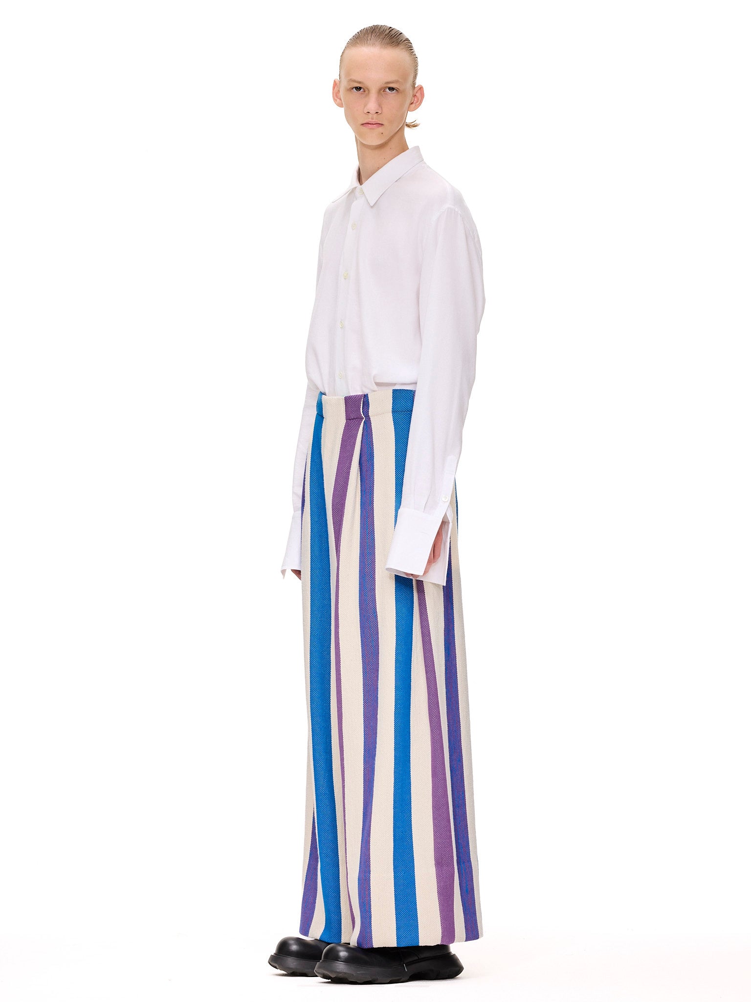 The Cropped Pant : Rainbow Flamme