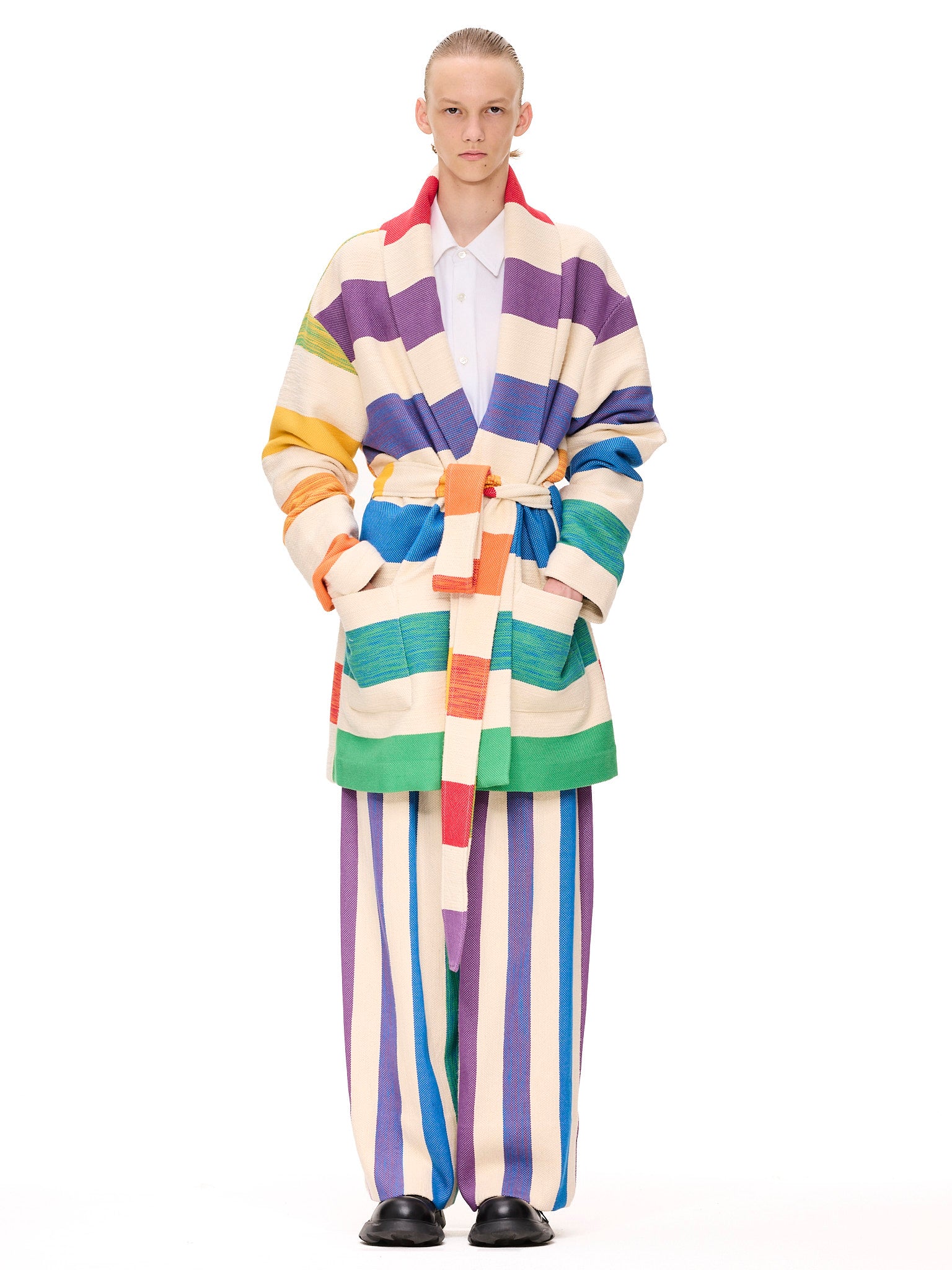 The Cardigan : Rainbow Flamme