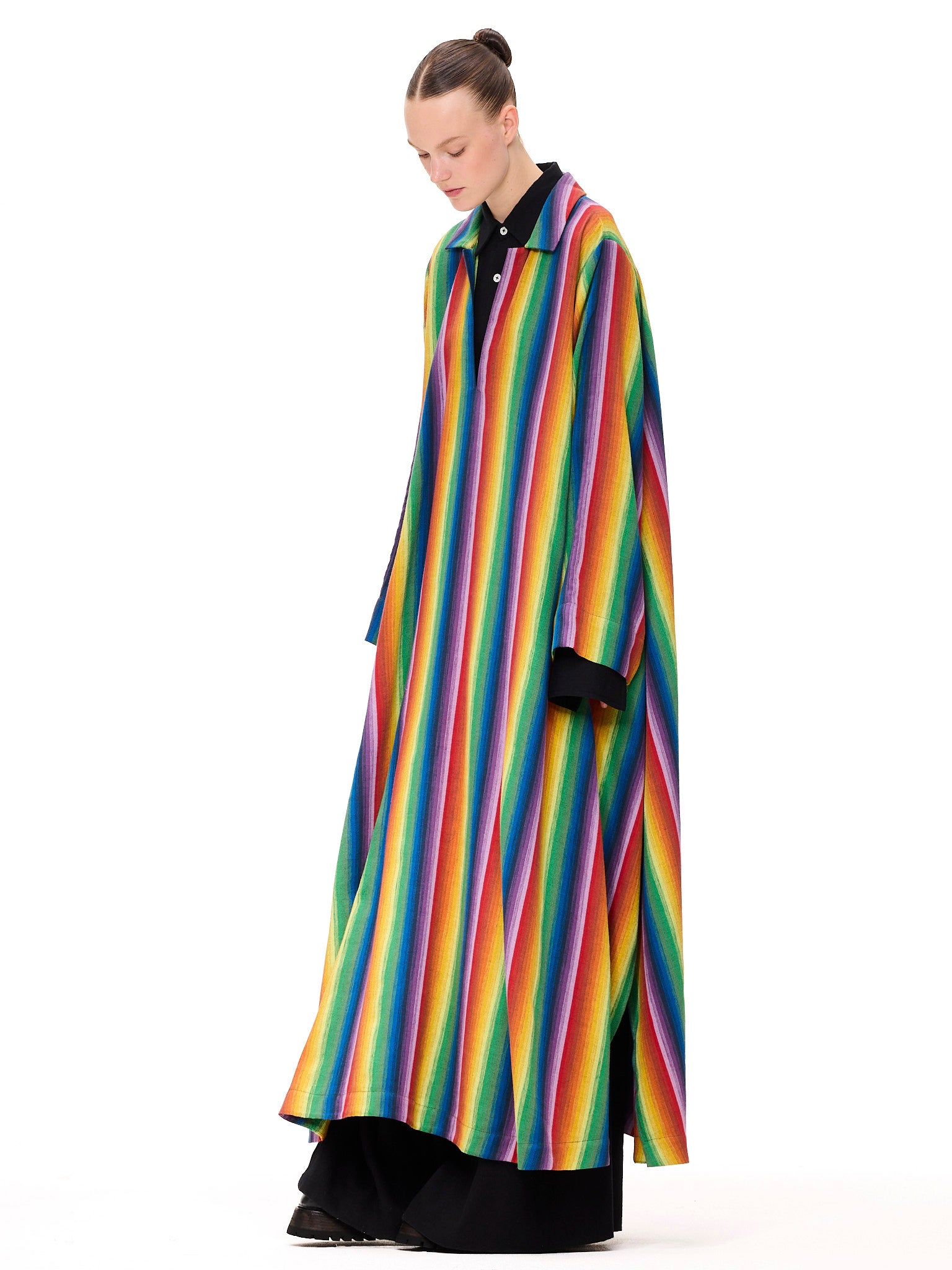 The V-Neck Caftan : Rainbow