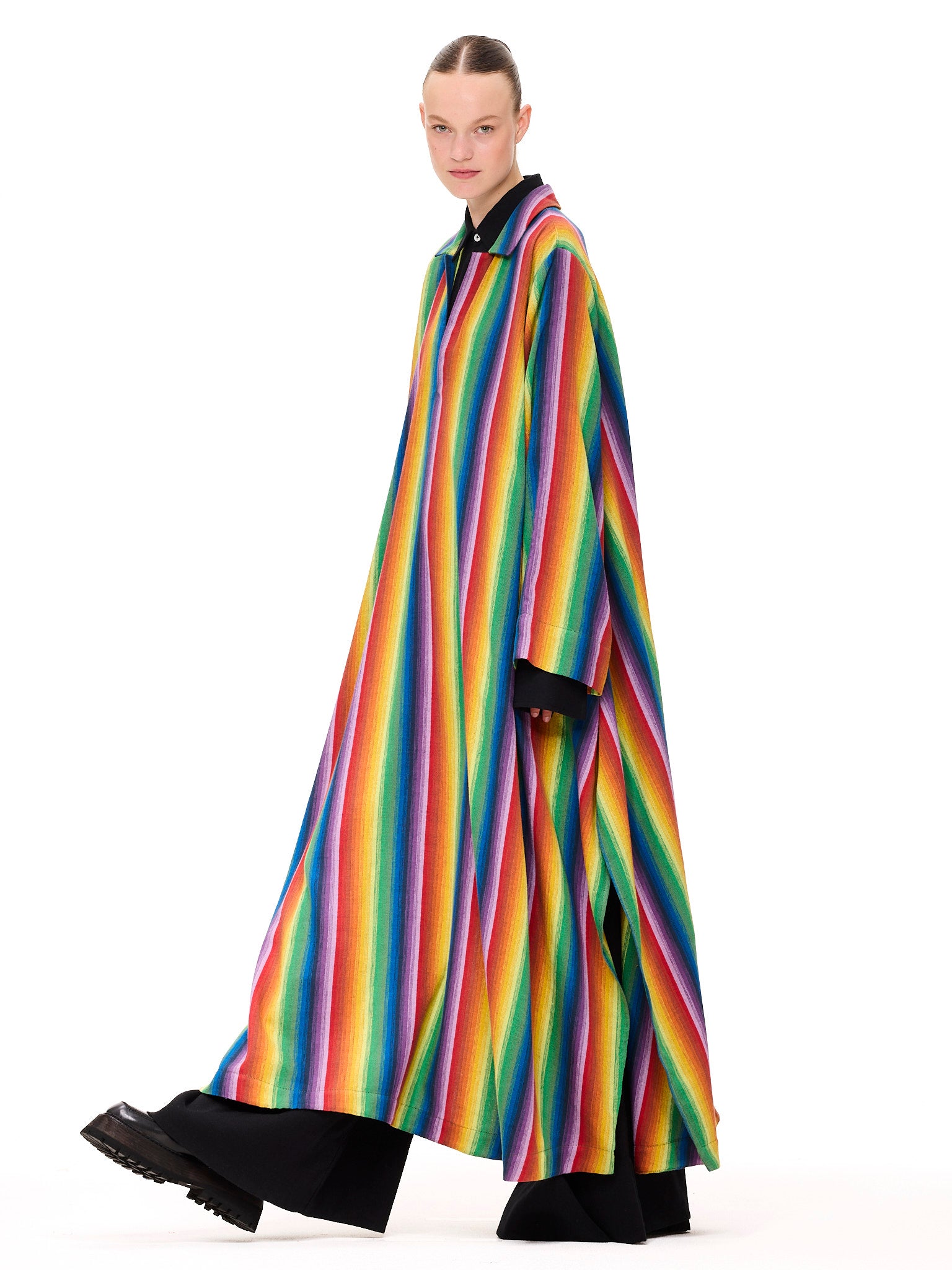 The V-Neck Caftan : Rainbow