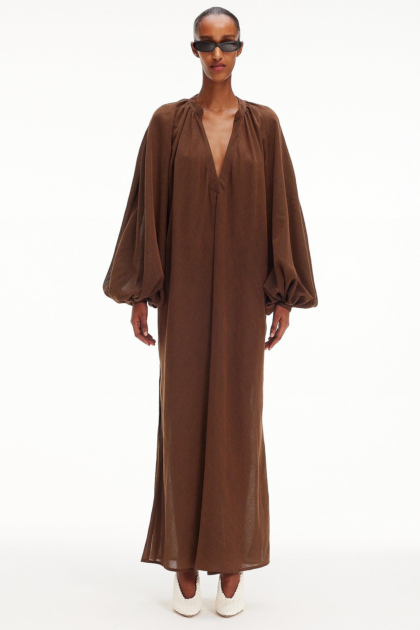 The Touareg Dress - Chocolate Brown
