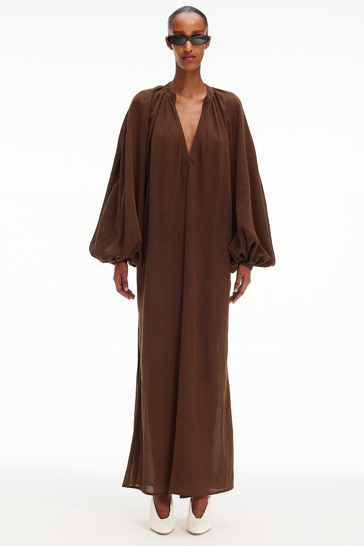 The Touareg Dress - Chocolate Brown