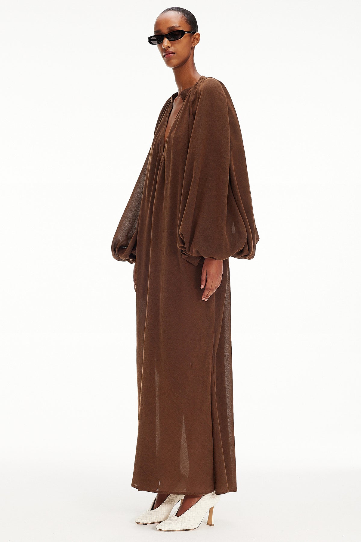 The Touareg Dress - Chocolate Brown