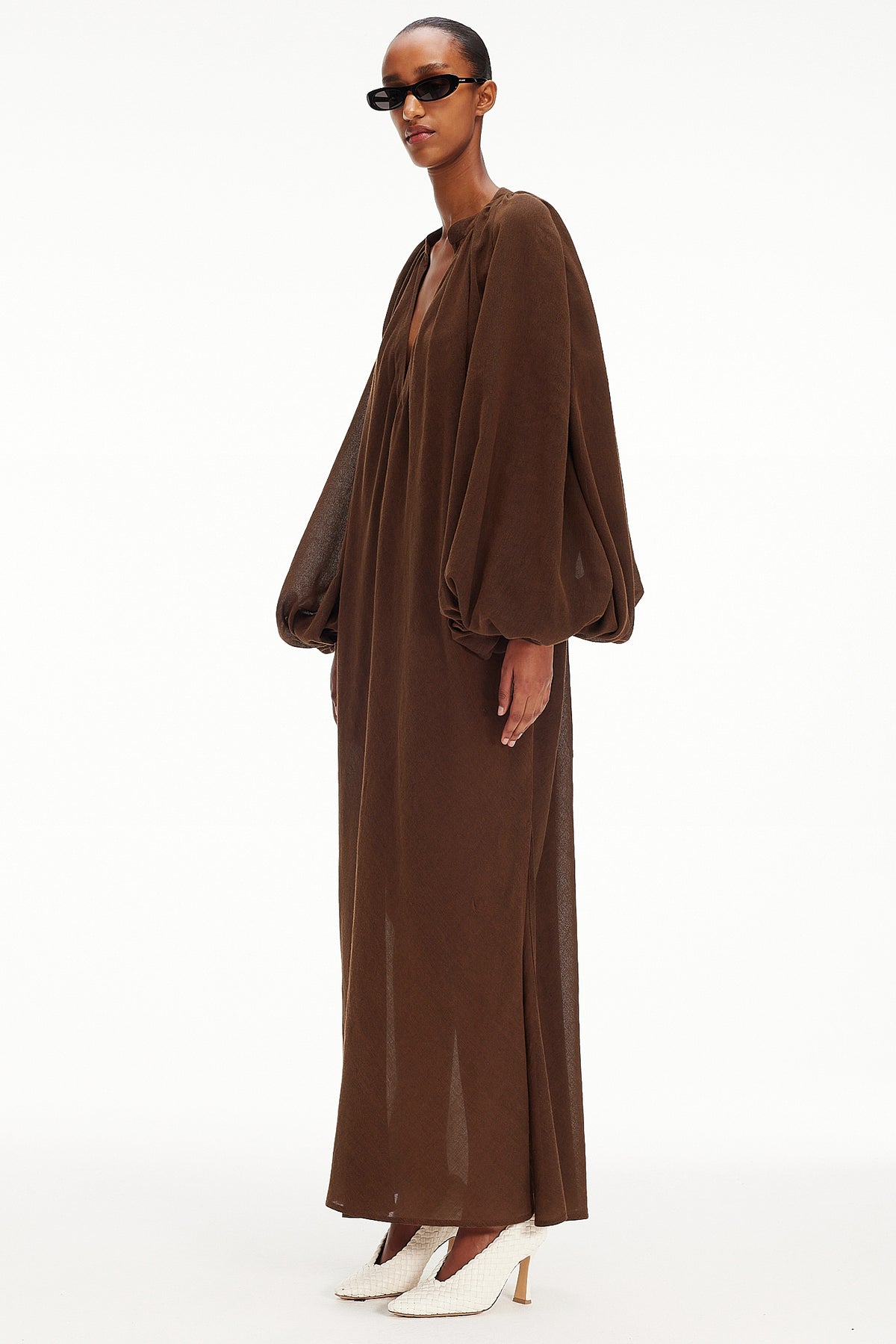 The Touareg Dress - Chocolate Brown
