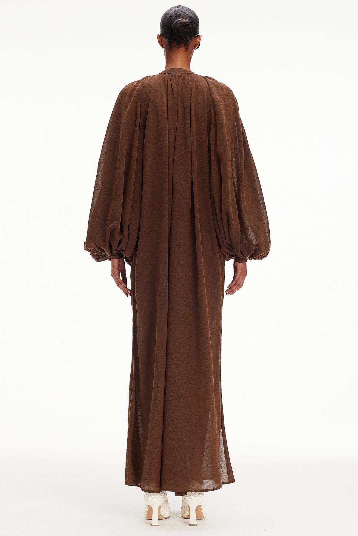 The Touareg Dress - Chocolate Brown