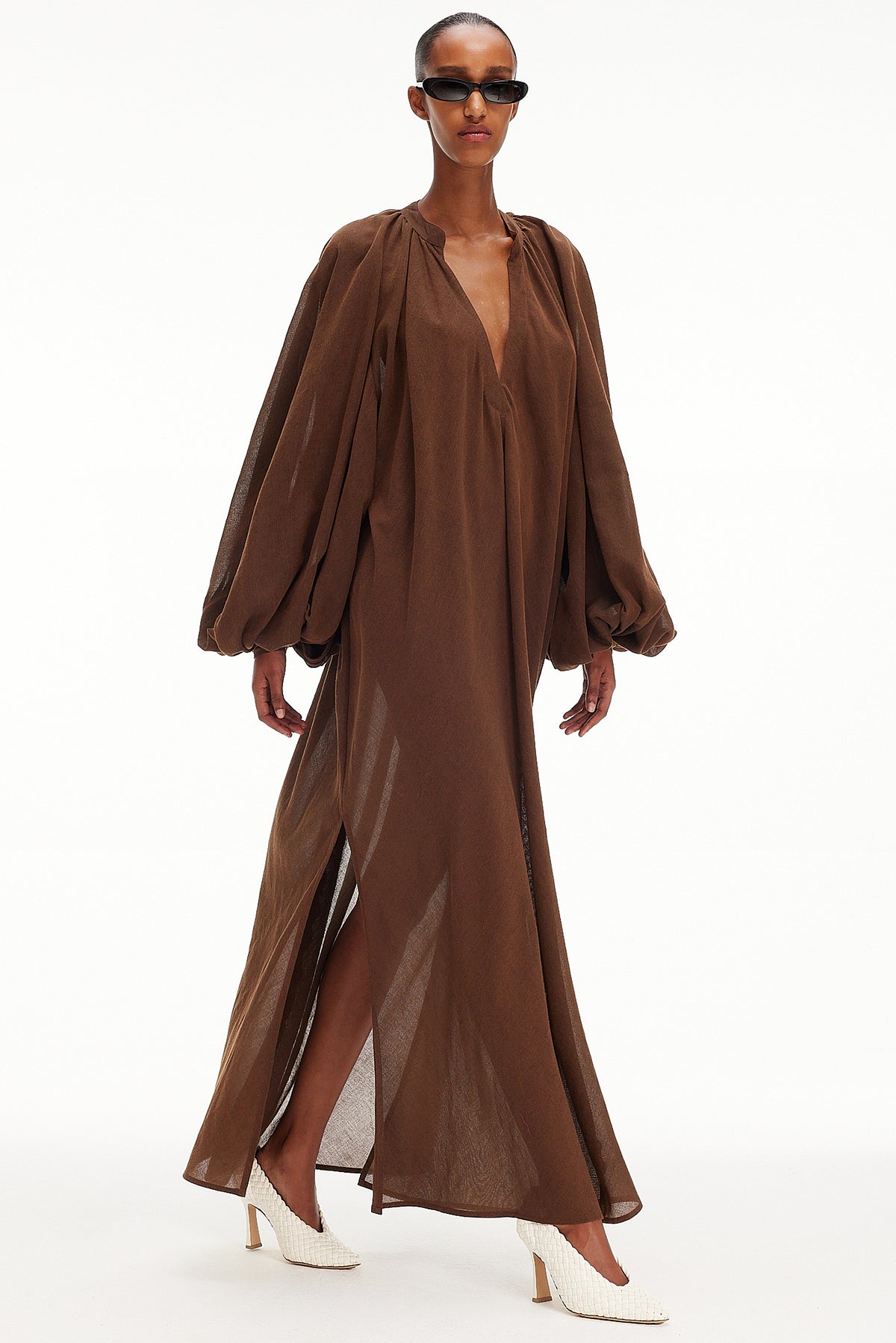 The Touareg Dress - Chocolate Brown