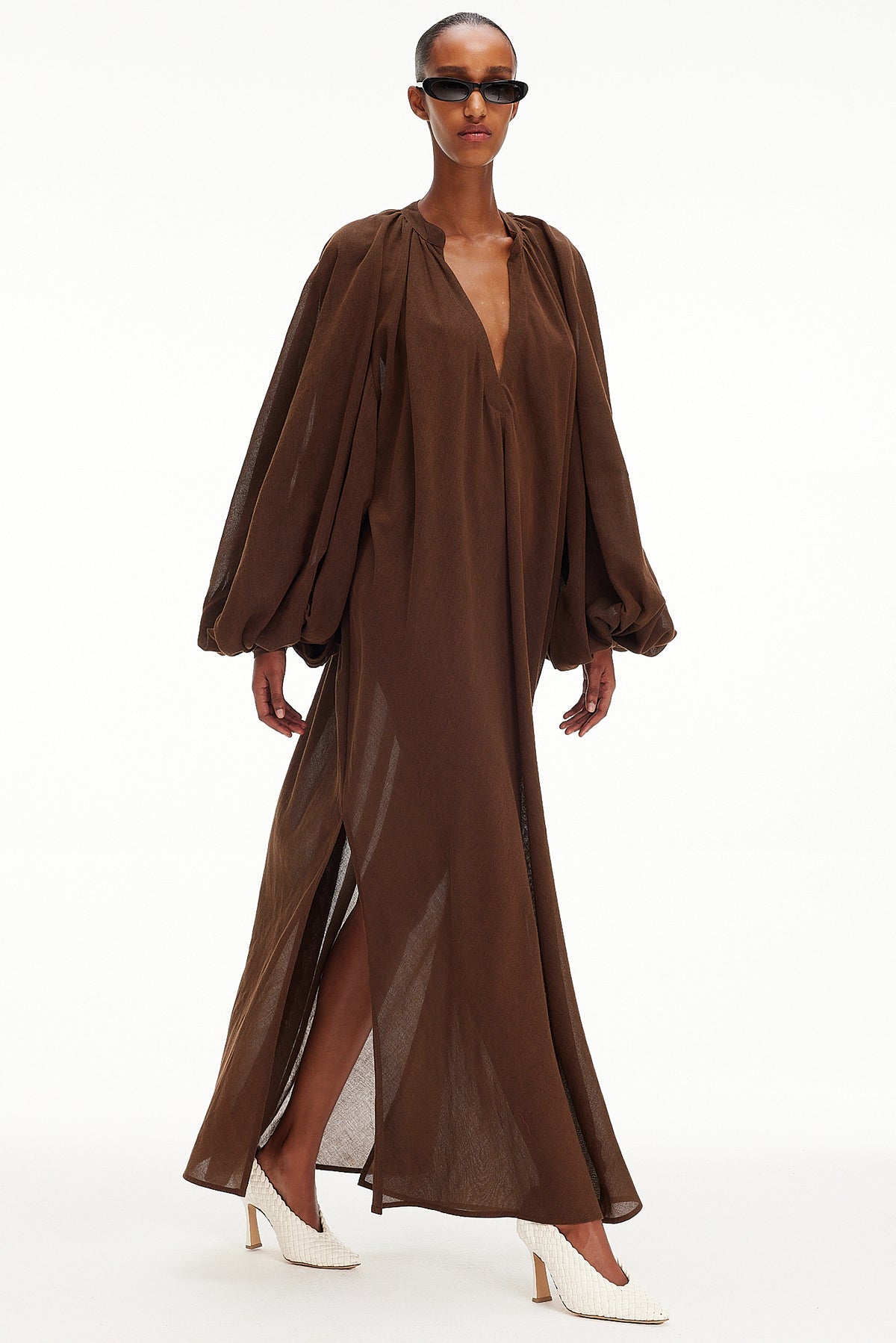 The Touareg Dress - Chocolate Brown