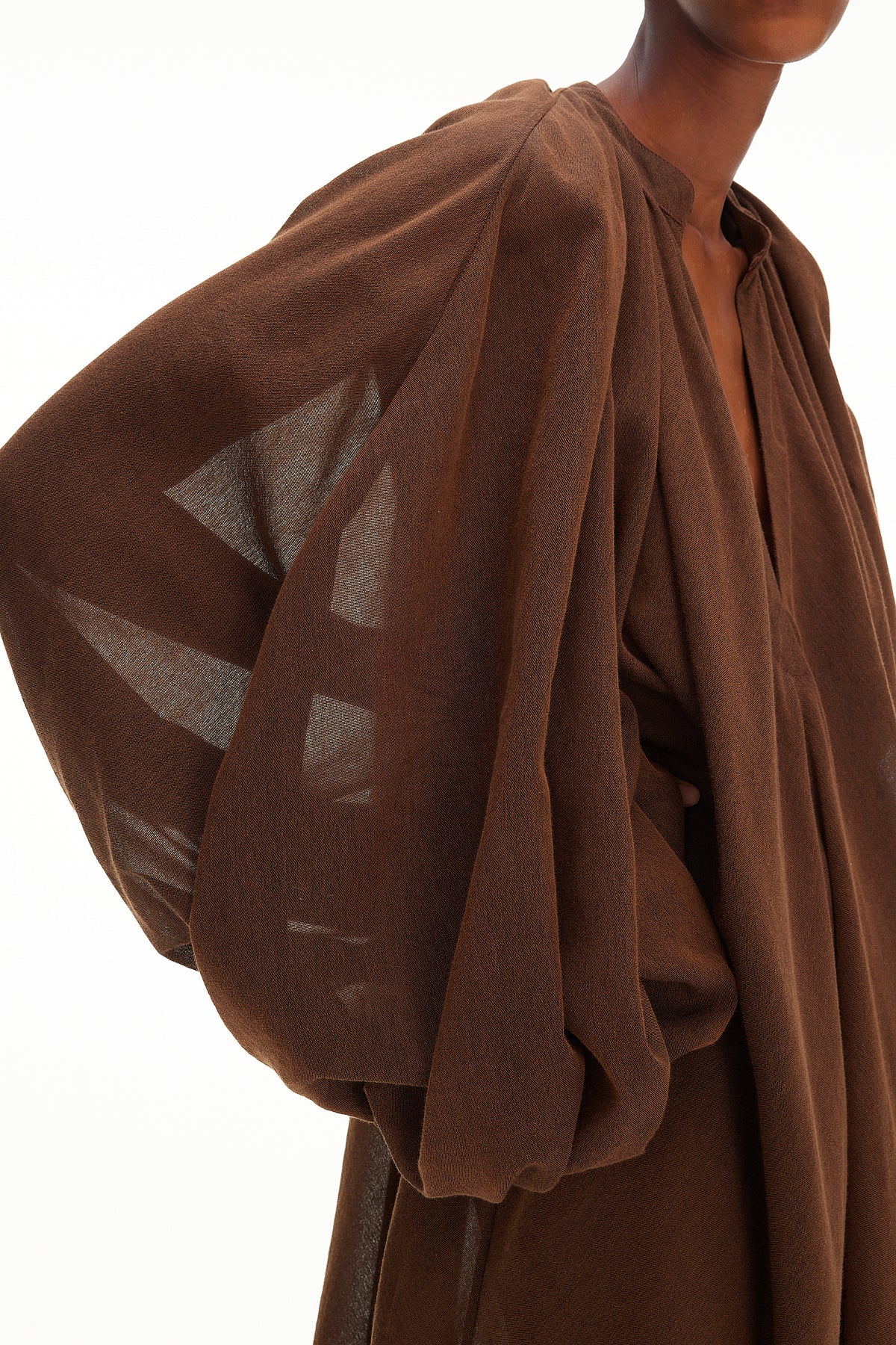 The Touareg Dress - Chocolate Brown