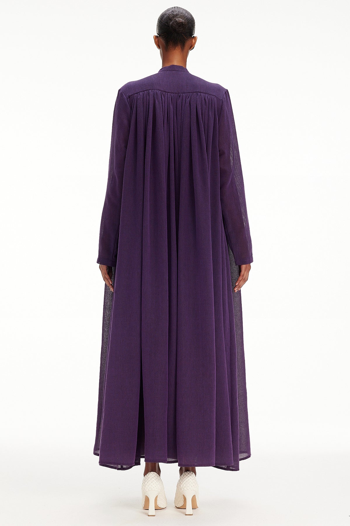 The Tie Dress - Purple