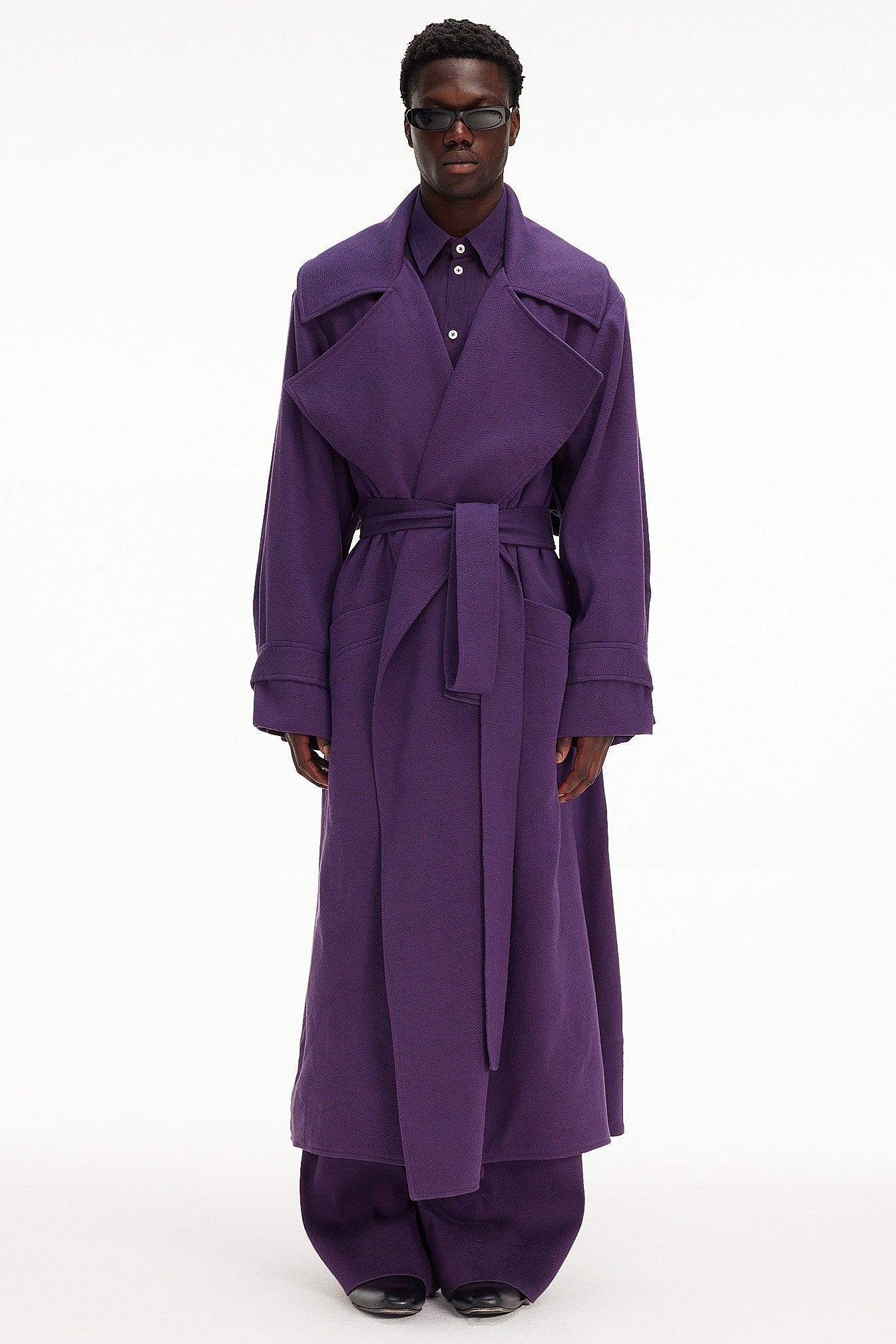 The Trench Coat : Purple