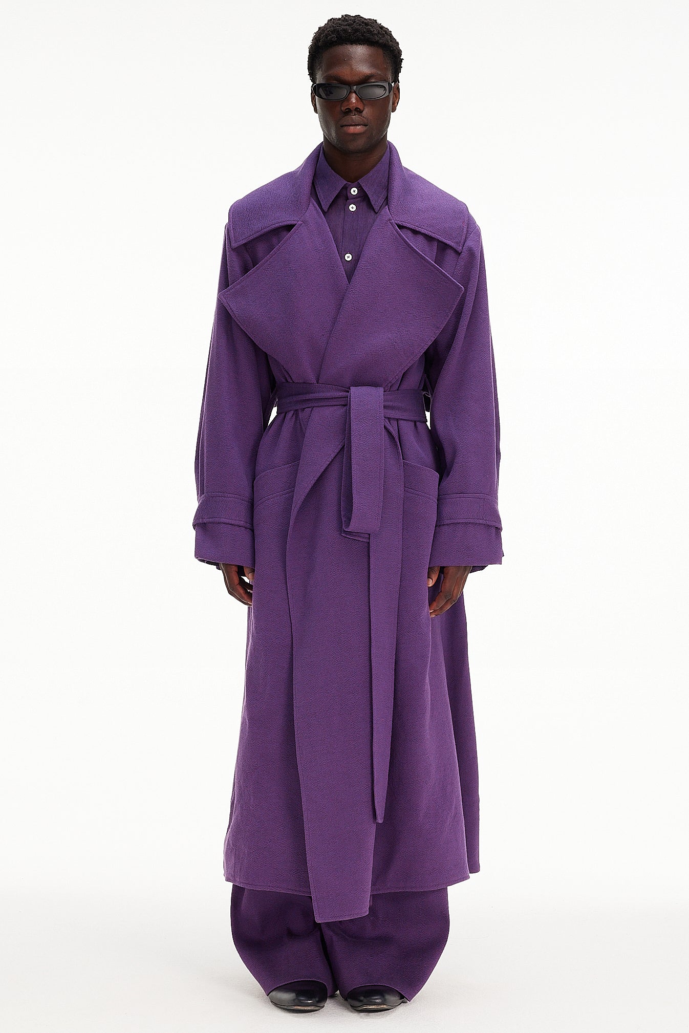 The Trench Coat : Purple