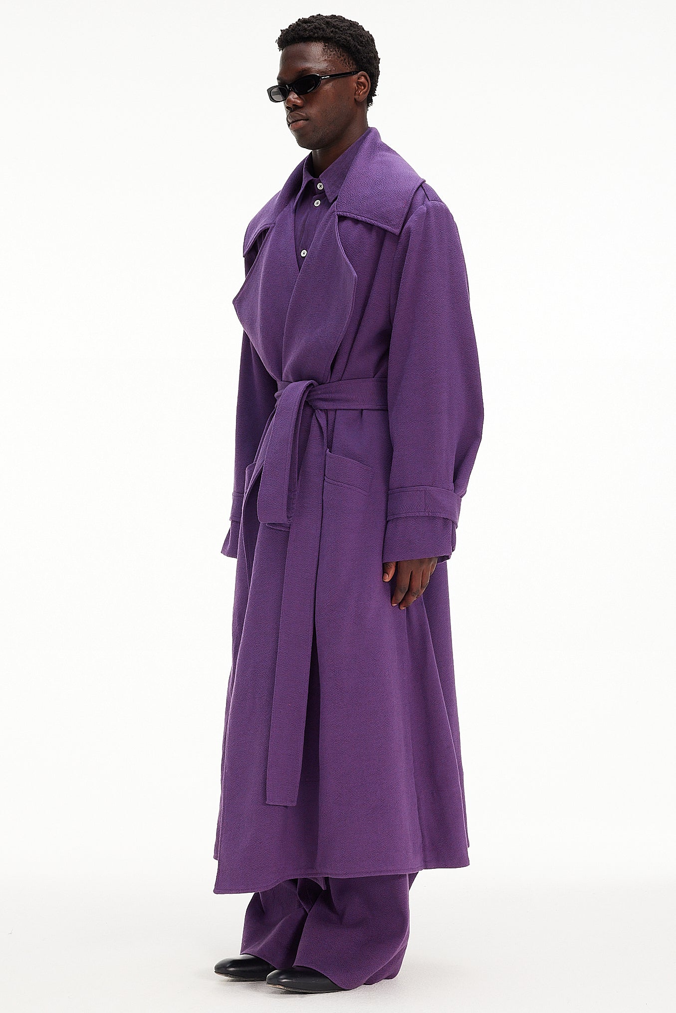 The Trench Coat : Purple