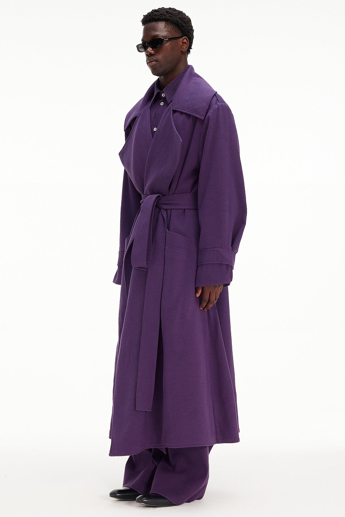 The Trench Coat : Purple