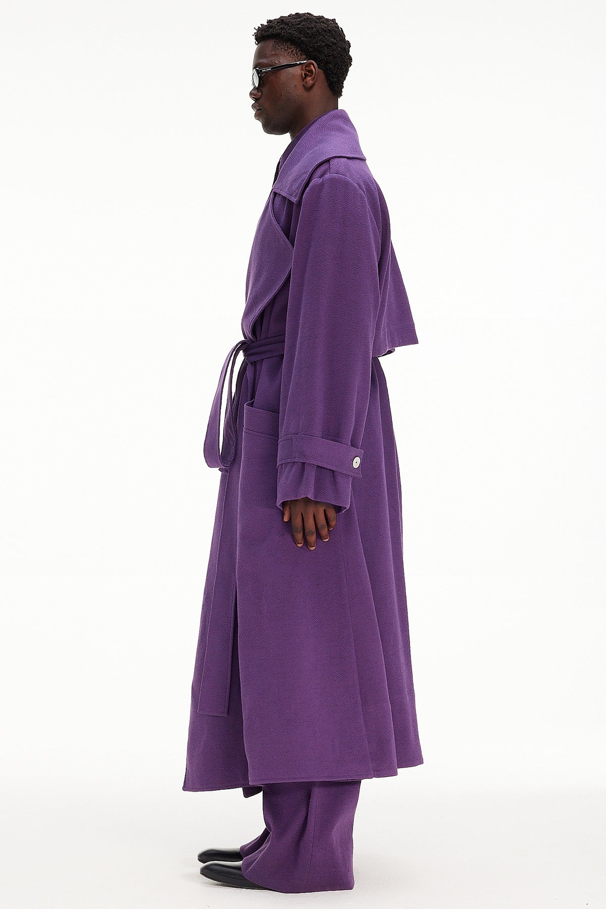 The Trench Coat : Purple