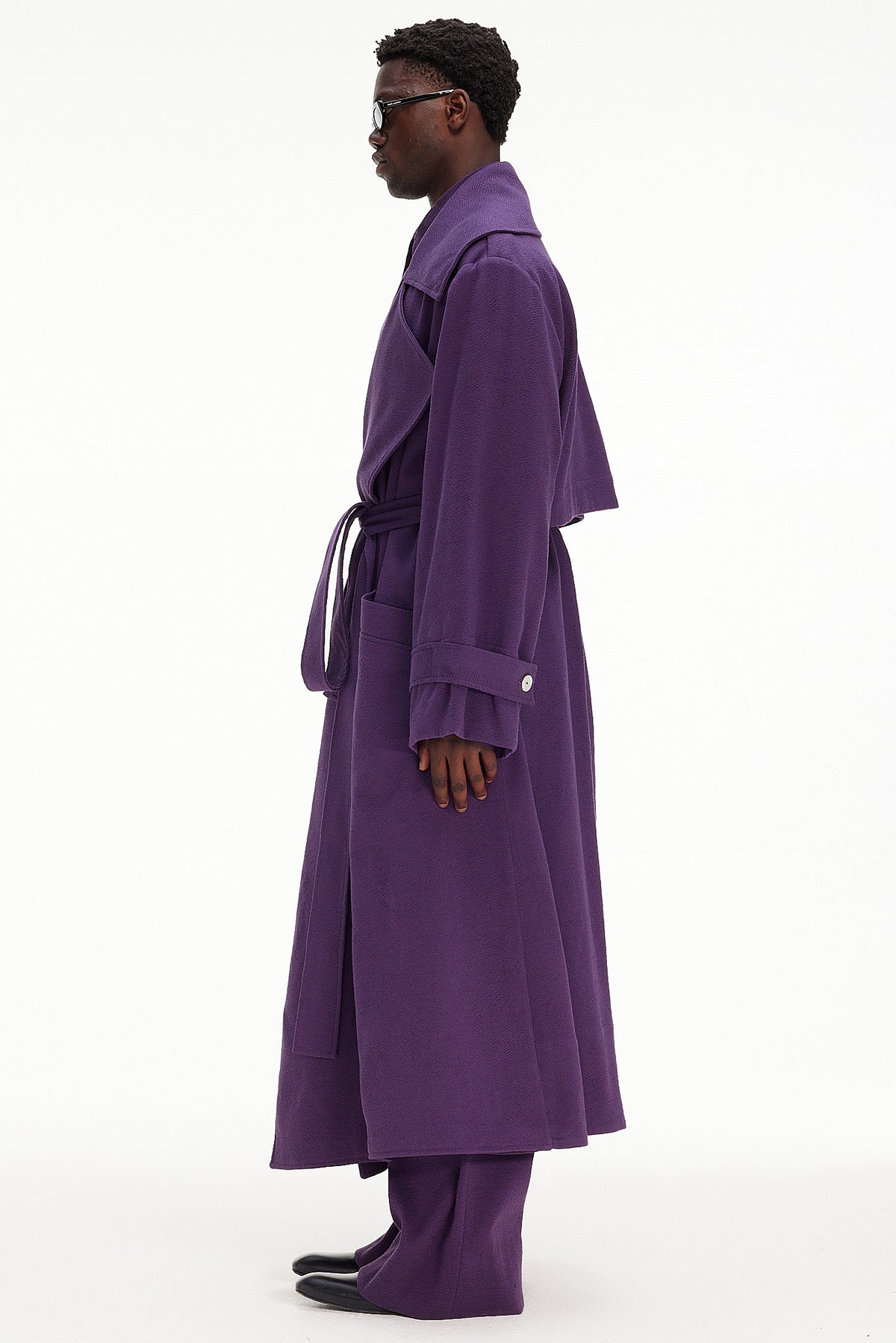 The Trench Coat : Purple