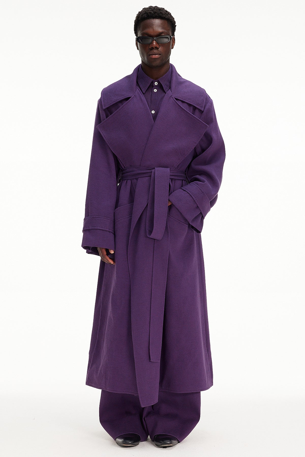 The Trench Coat : Purple