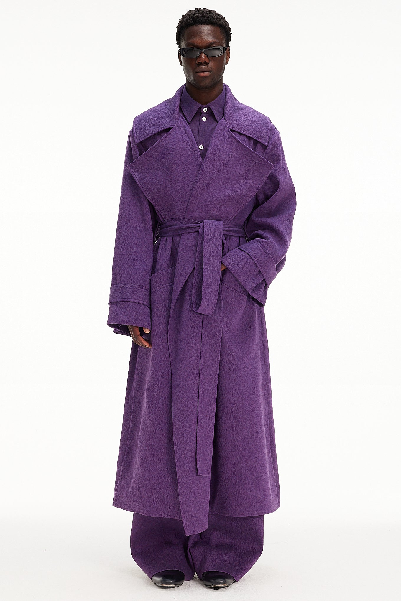 The Trench Coat : Purple