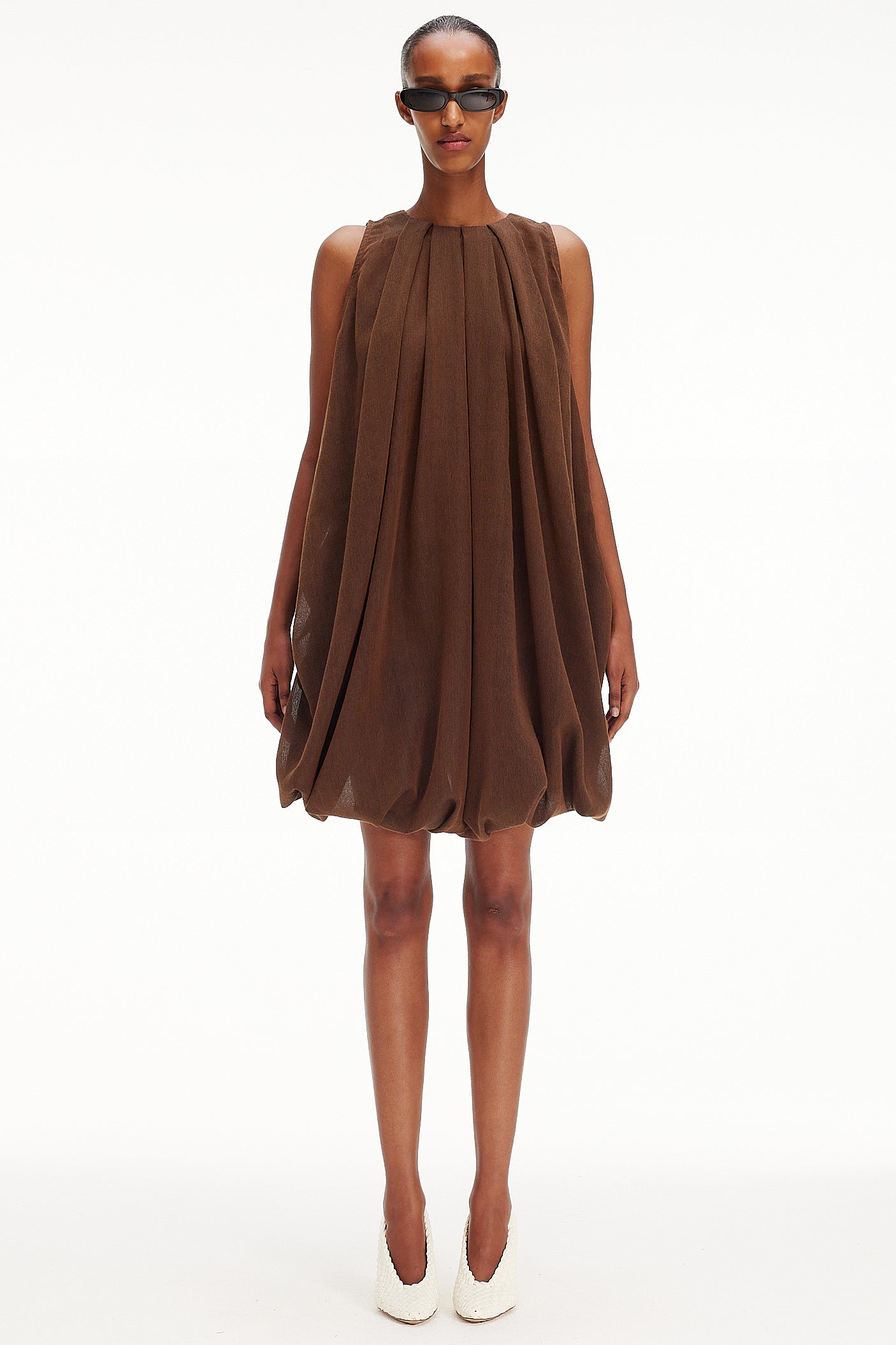 The Balloon Dress - Chocolate