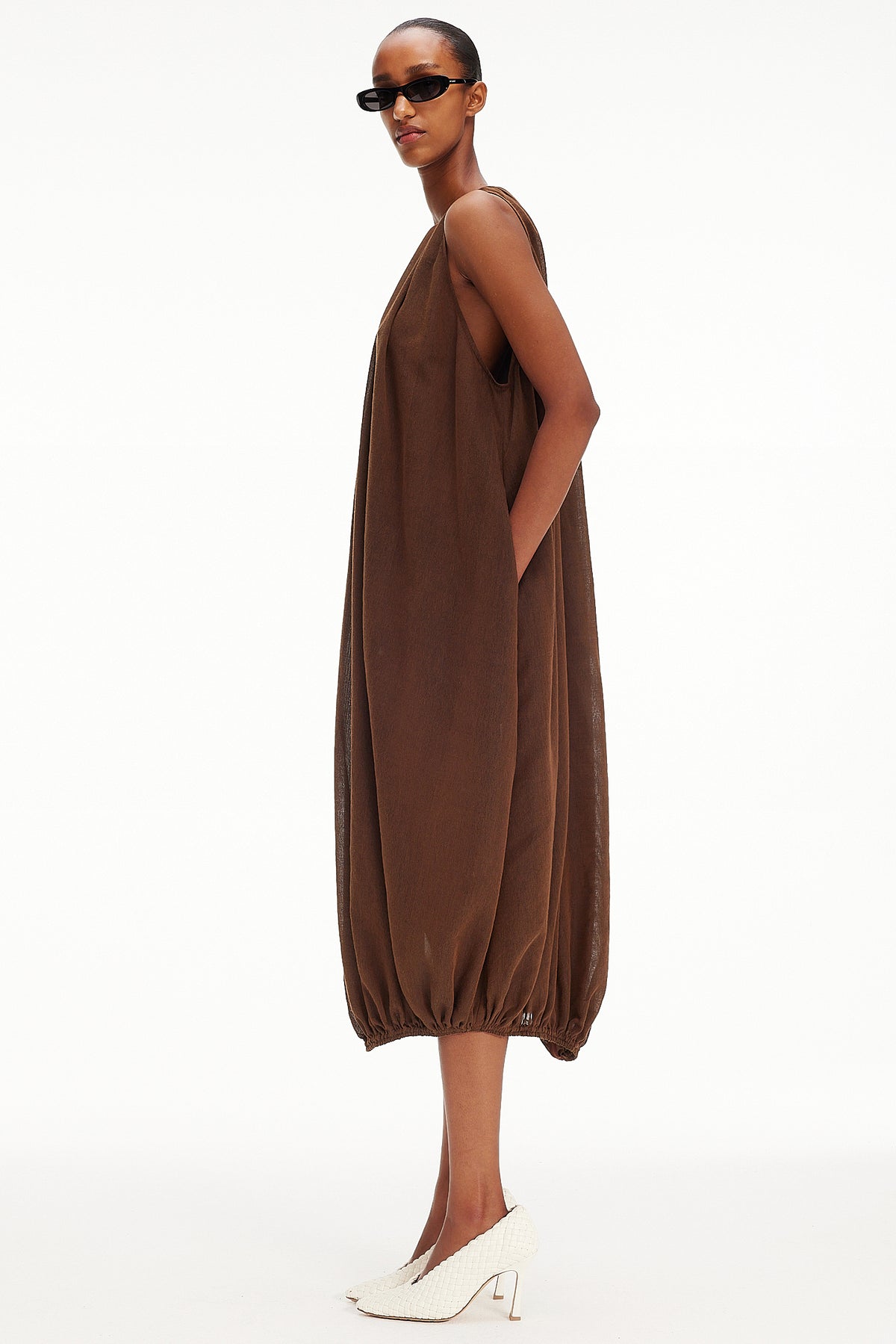 The Balloon Dress - Chocolate