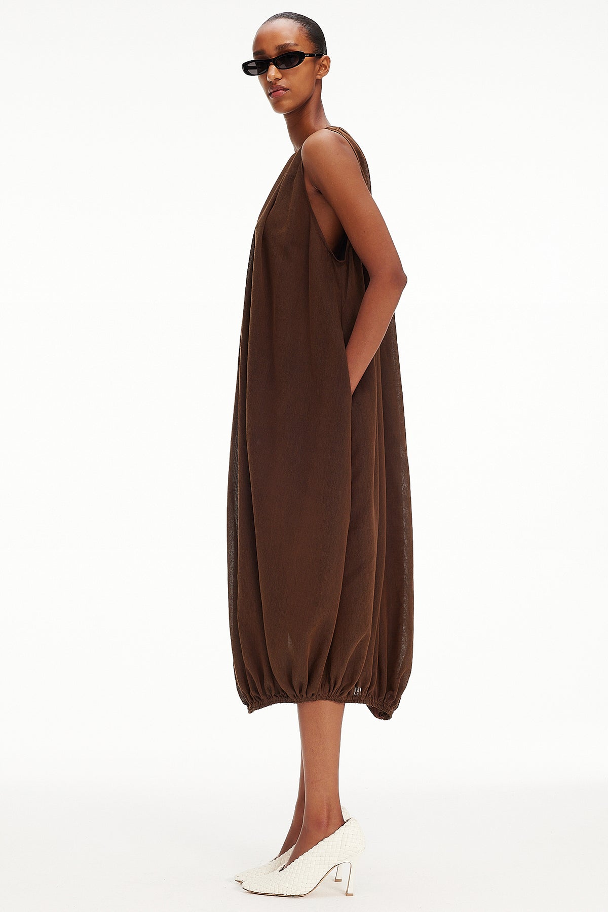 The Balloon Dress - Chocolate