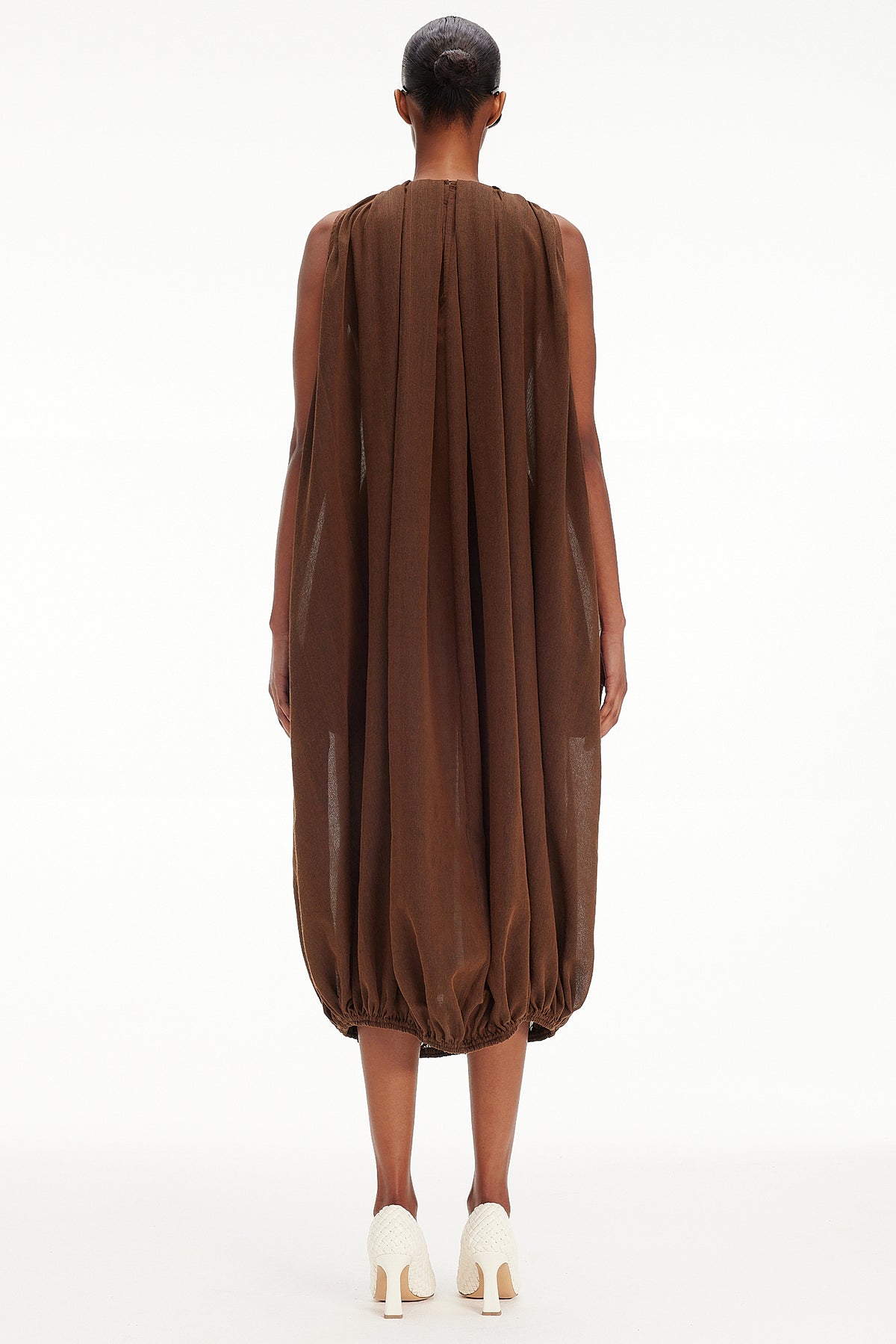 The Balloon Dress - Chocolate
