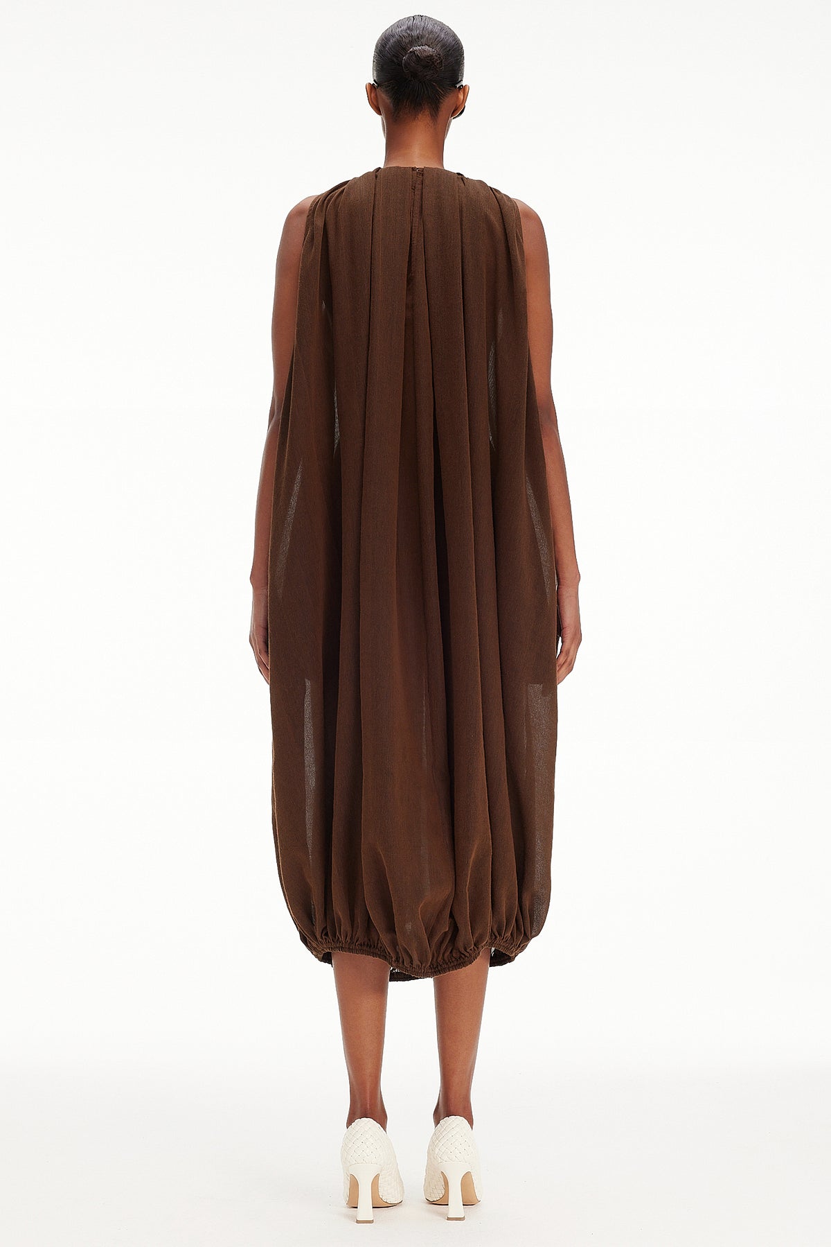 The Balloon Dress - Chocolate