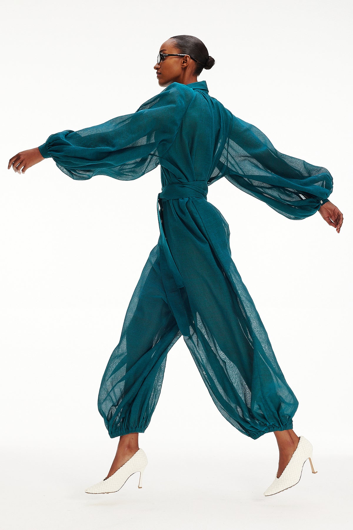 The Touareg Jumpsuit - Blue Sapphire