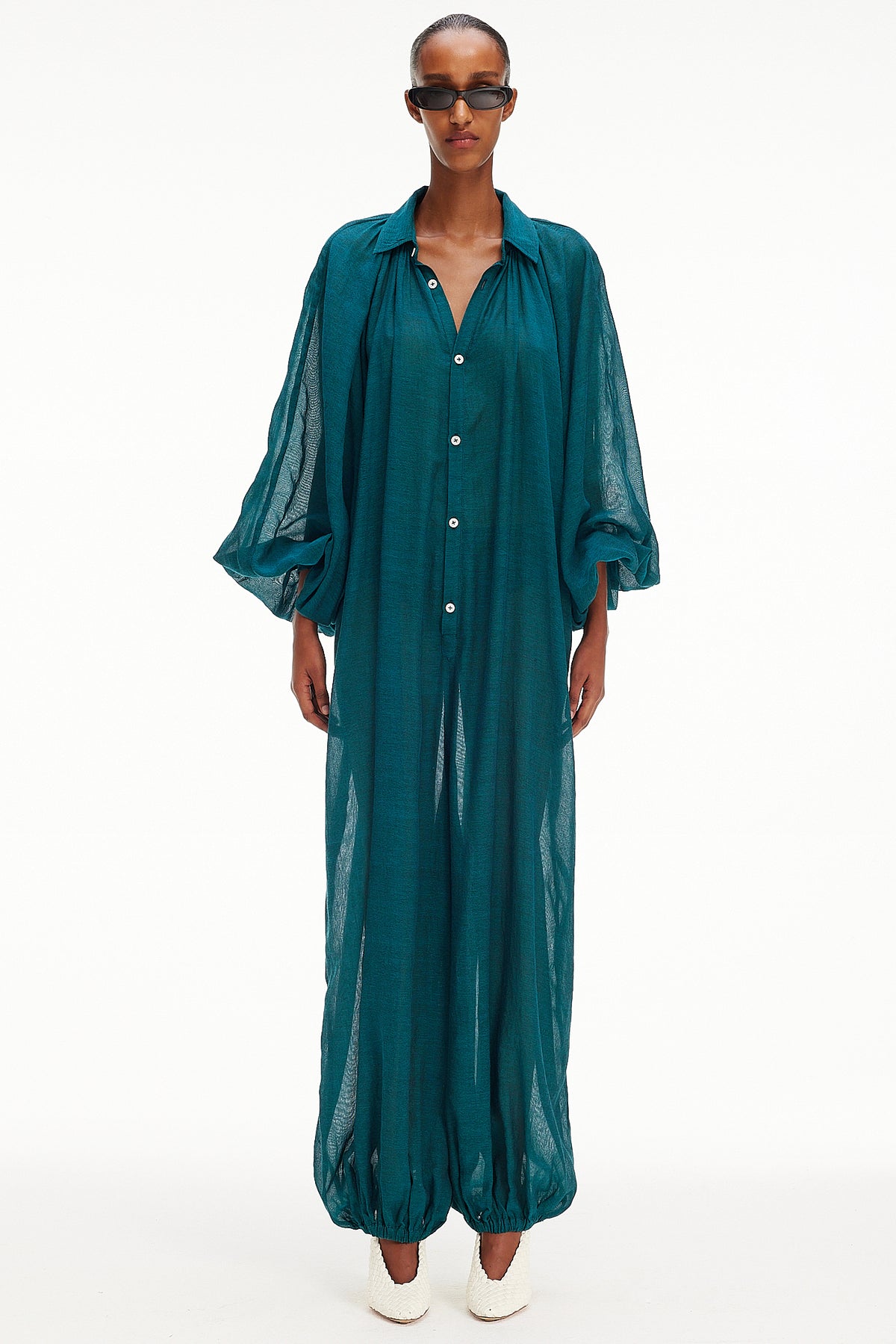 The Touareg Jumpsuit - Blue Sapphire