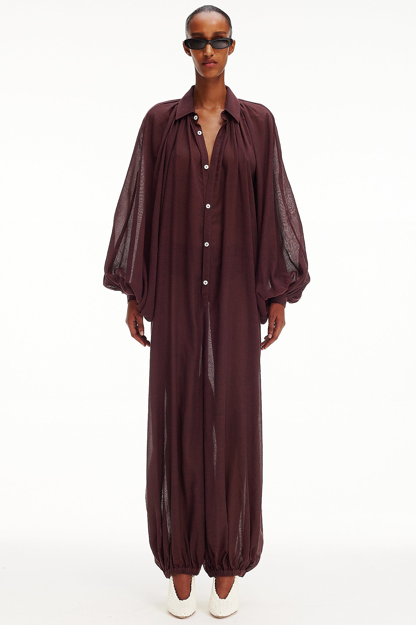 The Touareg Jumpsuit - Mahogany