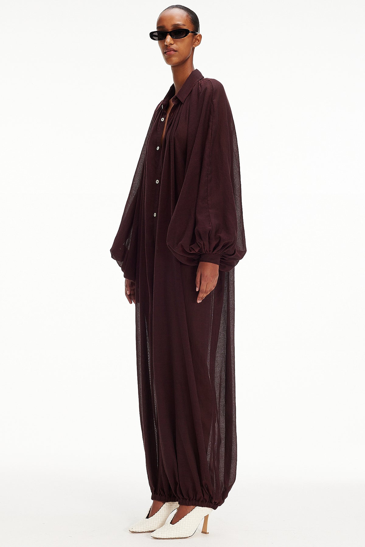 The Touareg Jumpsuit - Mahogany