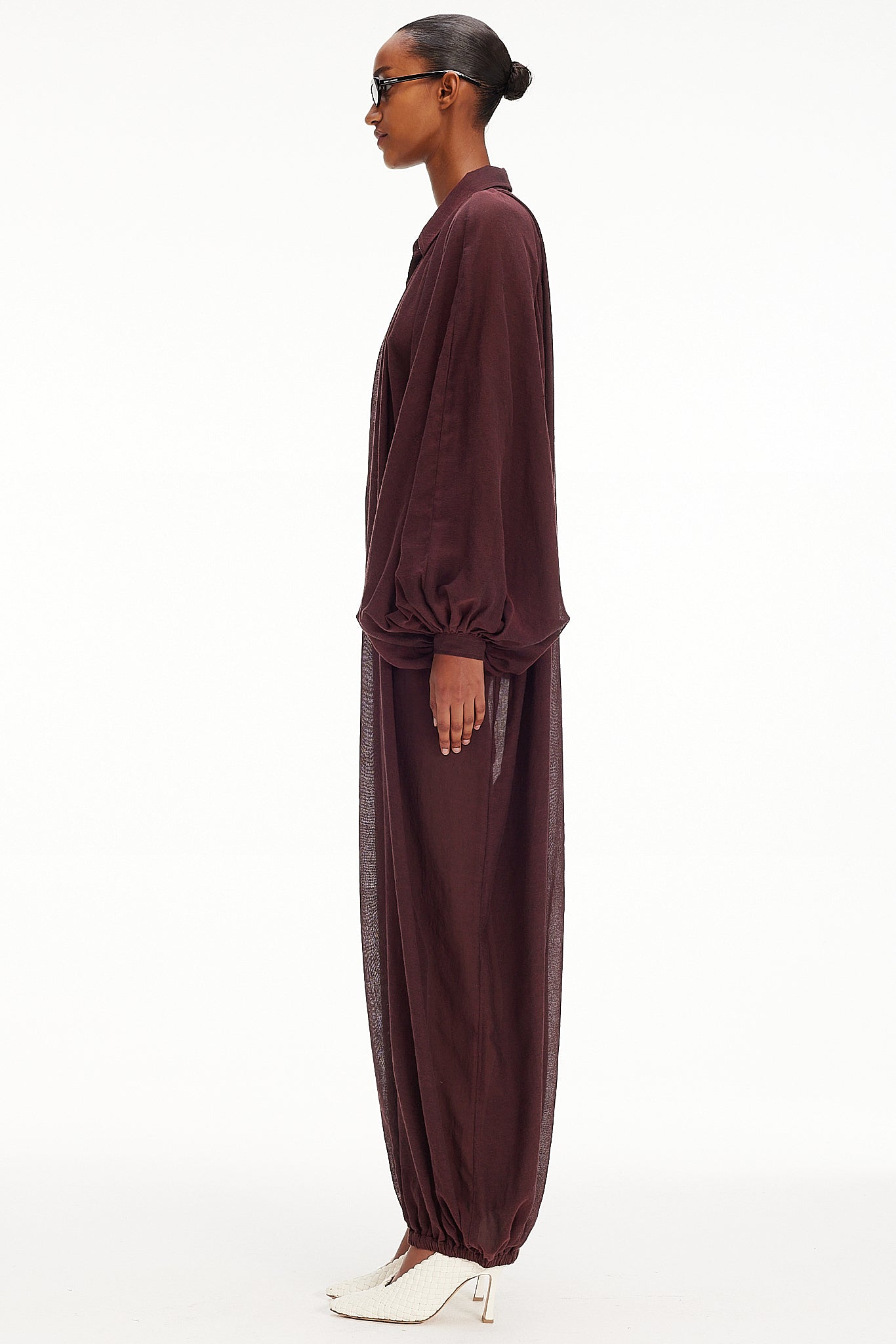 The Touareg Jumpsuit - Mahogany