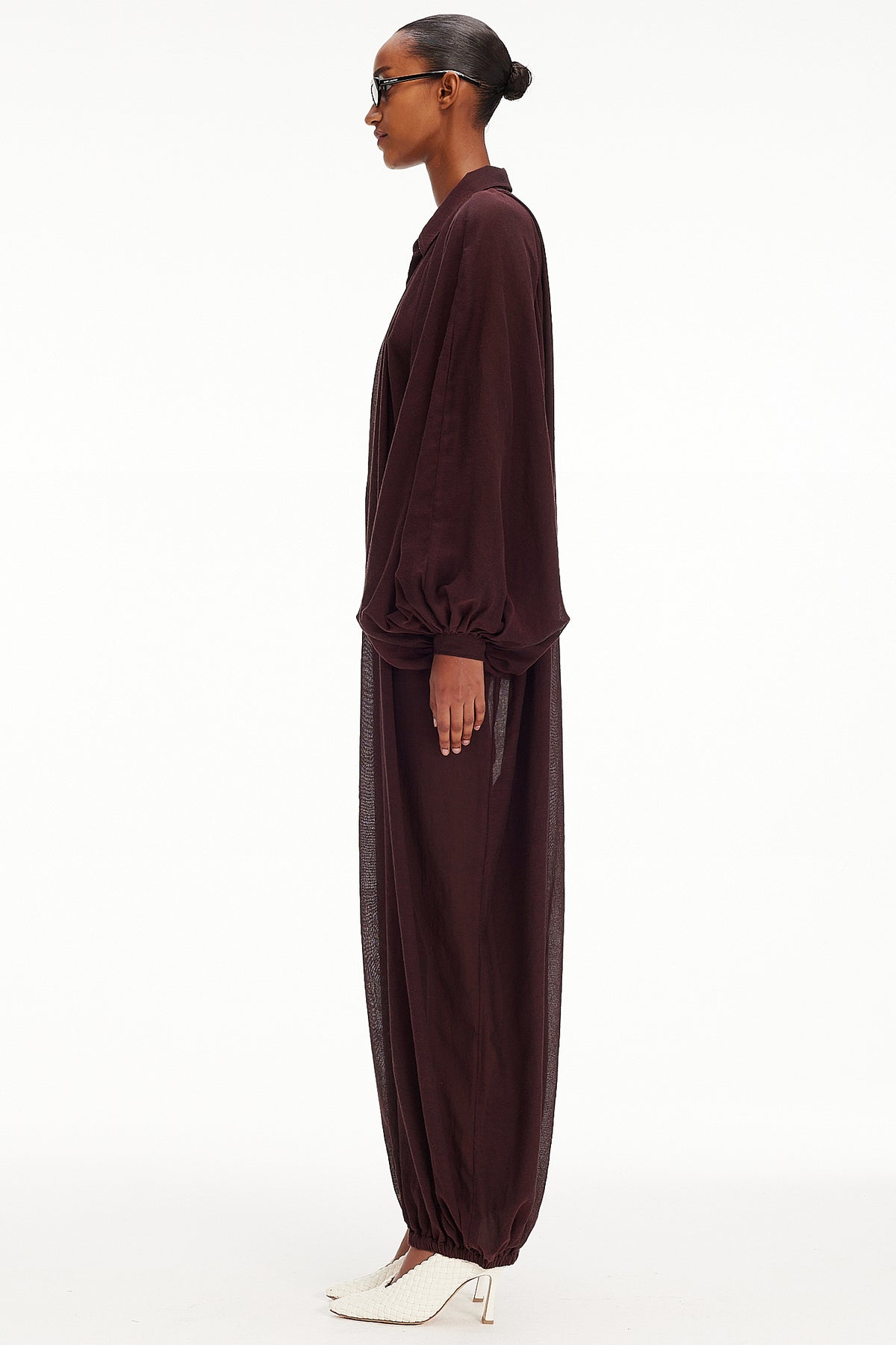 The Touareg Jumpsuit - Mahogany